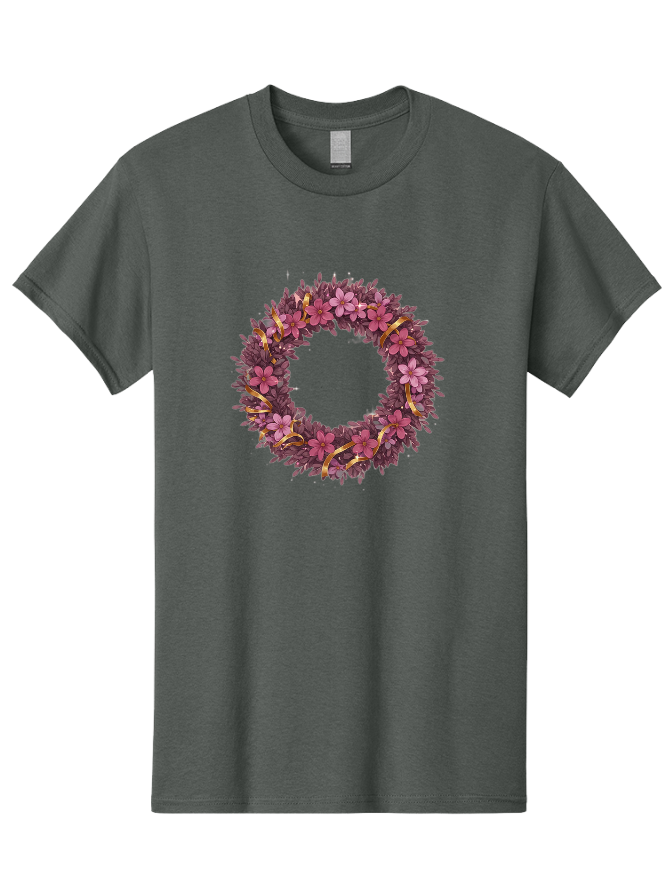 Purple-Wreath Men'S Graphic Tee, 100% Cotton, Comfortable Casual Summer Wear, Machine Washable, Vintage Camera, Old Camera, Antique Camera, Black Camera, Classic Photography, Photography Equipment, Nostalgic Device, Film Camera, Camera Art Bai264 9