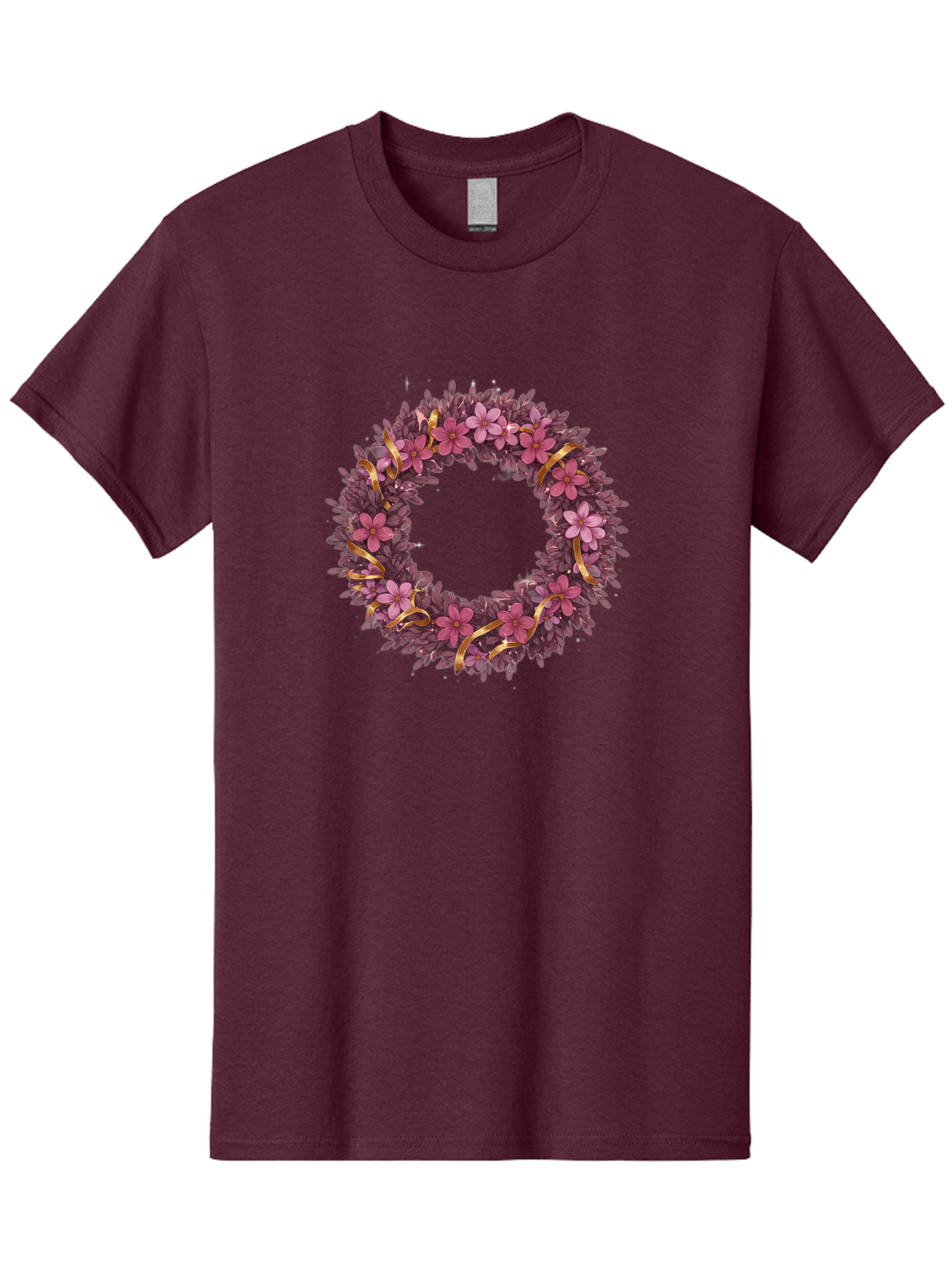 Purple-Wreath Men'S Graphic Tee, 100% Cotton, Comfortable Casual Summer Wear, Machine Washable, Vintage Camera, Old Camera, Antique Camera, Black Camera, Classic Photography, Photography Equipment, Nostalgic Device, Film Camera, Camera Art Bai264