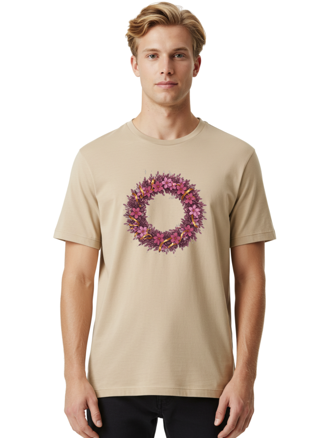 Purple-Wreath Men'S Graphic Tee, 100% Cotton, Comfortable Casual Summer Wear, Machine Washable, Vintage Camera, Old Camera, Antique Camera, Black Camera, Classic Photography, Photography Equipment, Nostalgic Device, Film Camera, Camera Art Bai264 19