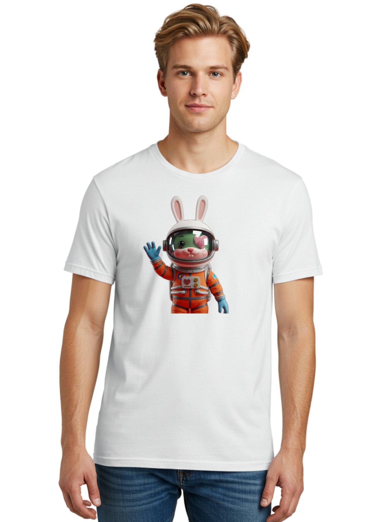 Rabbit-Astronaut-1 Men'S Graphic Tee, 100% Cotton, Comfortable Casual Summer Wear, Machine Washable, Vintage Camera, Old Camera, Antique Camera, Black Camera, Classic Photography, Photography Equipment, Nostalgic Device, Film Camera, Bai268 26