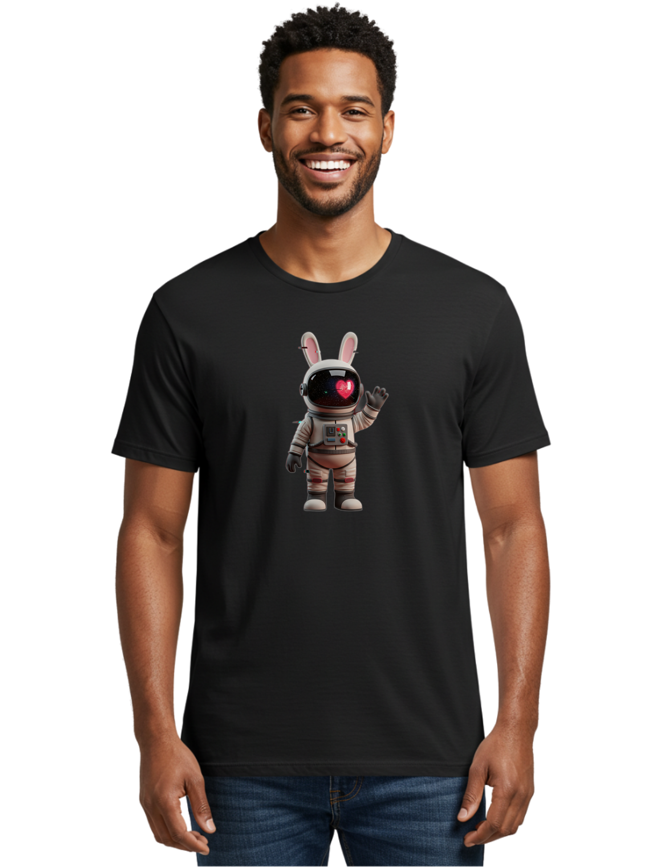 Rabbit-Astronaut-2 Men'S Graphic Tee, 100% Cotton, Comfortable Casual Summer Wear, Machine Washable, Vintage Camera, Old Camera, Antique Camera, Black Camera, Classic Photography, Photography Equipment, Nostalgic Device, Film Camera, Bai270 28