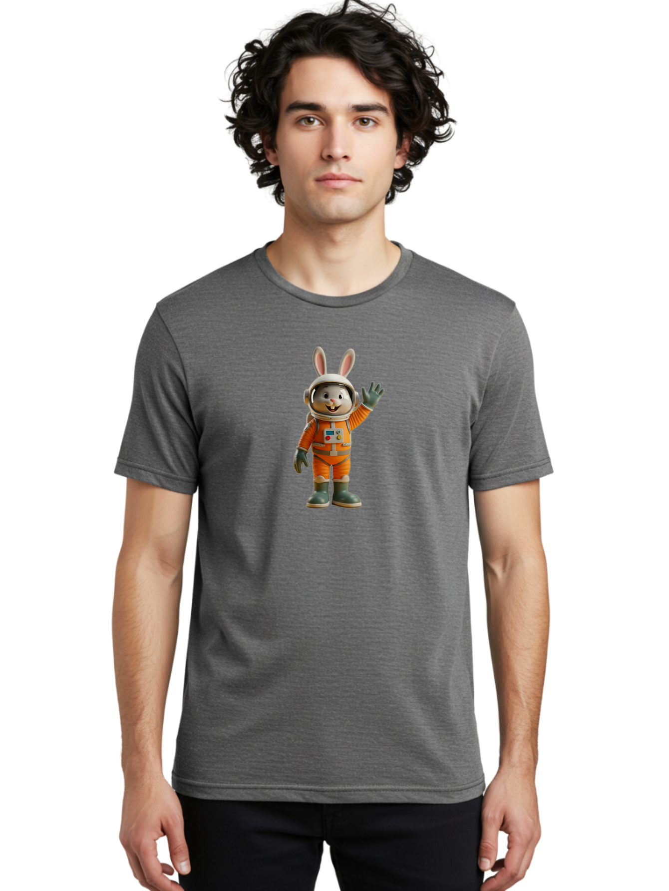 Rabbit-Astronaut-3 Men'S Graphic Tee, 100% Cotton, Comfortable Casual Summer Wear, Machine Washable, Vintage Camera, Old Camera, Antique Camera, Black Camera, Classic Photography, Photography Equipment, Nostalgic Device, Film Camera, Bai271 27