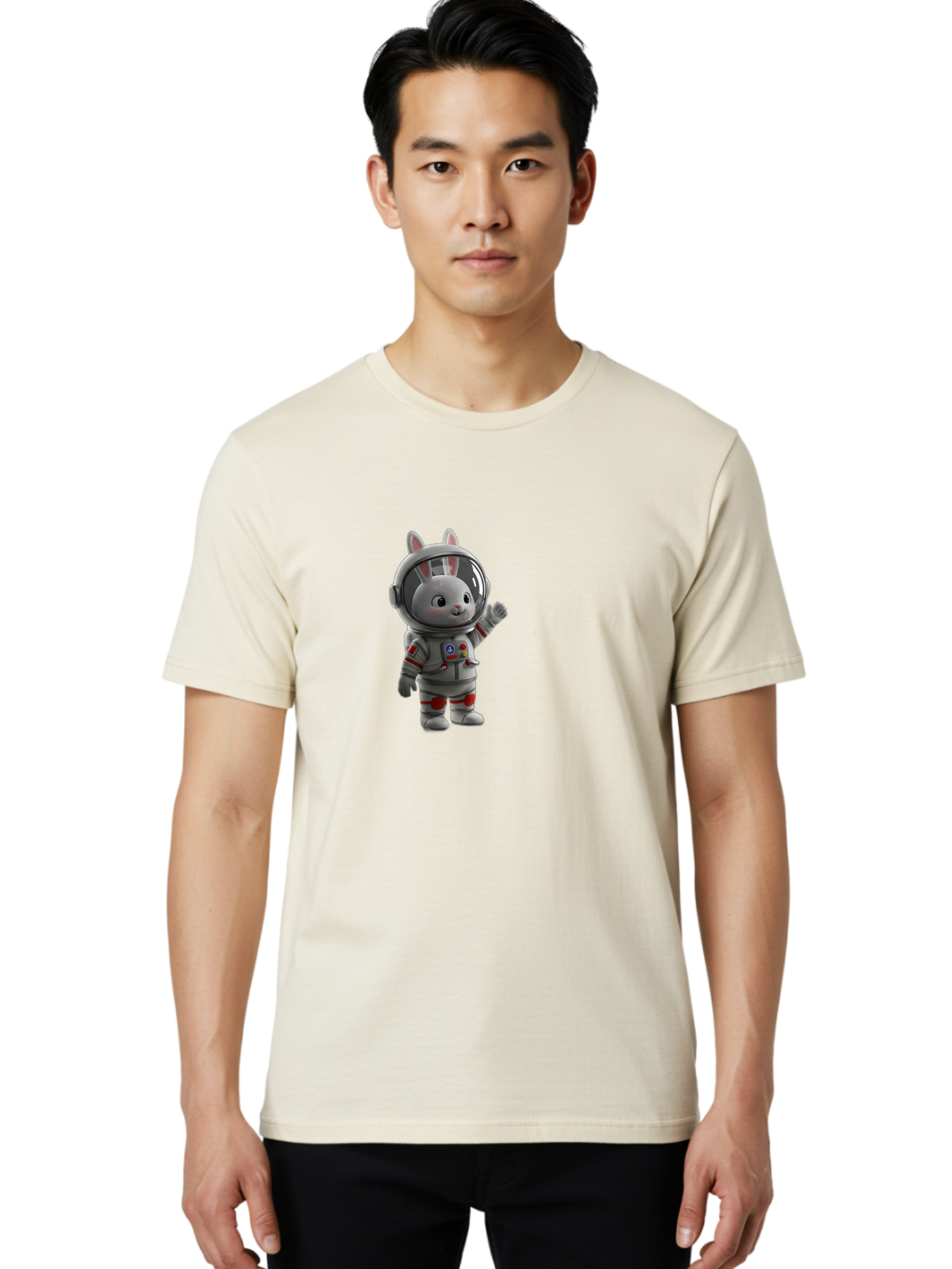 Rabbit-Astronaut-4 Men'S Graphic Tee, 100% Cotton, Comfortable Casual Summer Wear, Machine Washable, Vintage Camera, Old Camera, Antique Camera, Black Camera, Classic Photography, Photography Equipment, Nostalgic Device, Film Camera, Bai272 25