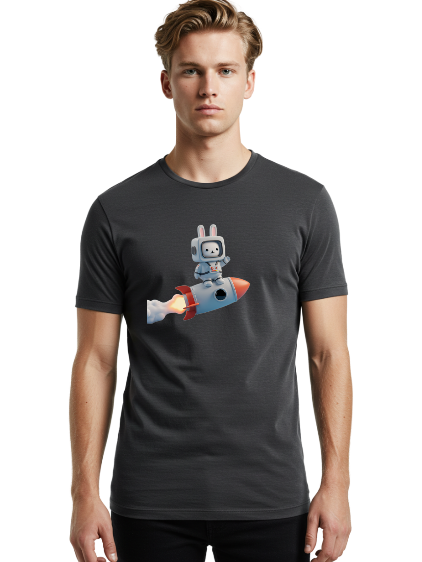 Rabbit-Astronaut-7 Men'S Graphic Tee, 100% Cotton, Comfortable Casual Summer Wear, Machine Washable, Vintage Camera, Old Camera, Antique Camera, Black Camera, Classic Photography, Photography Equipment, Nostalgic Device, Film Camera, Bai275 21