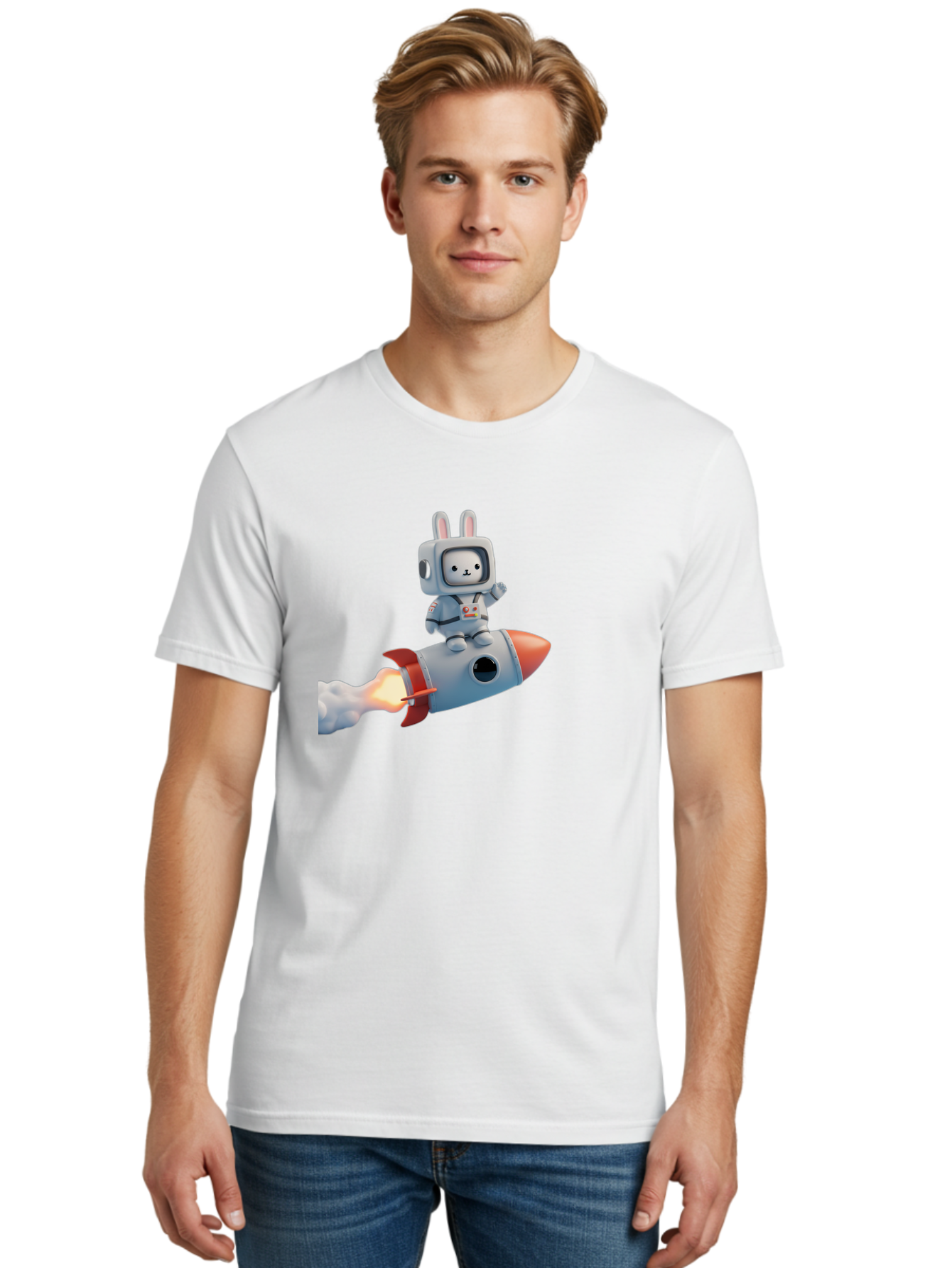 Rabbit-Astronaut-7 Men'S Graphic Tee, 100% Cotton, Comfortable Casual Summer Wear, Machine Washable, Vintage Camera, Old Camera, Antique Camera, Black Camera, Classic Photography, Photography Equipment, Nostalgic Device, Film Camera, Bai275 18