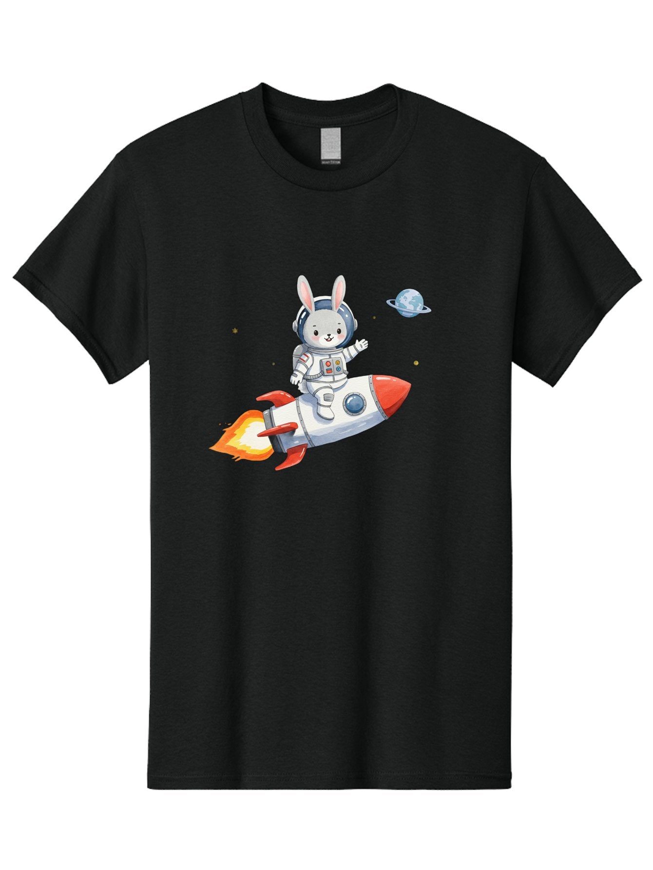 Rabbit-Astronaut-9 Men'S Graphic Tee, 100% Cotton, Comfortable Casual Summer Wear, Machine Washable, Vintage Camera, Old Camera, Antique Camera, Black Camera, Classic Photography, Photography Equipment, Nostalgic Device, Film Camera, Bai277
