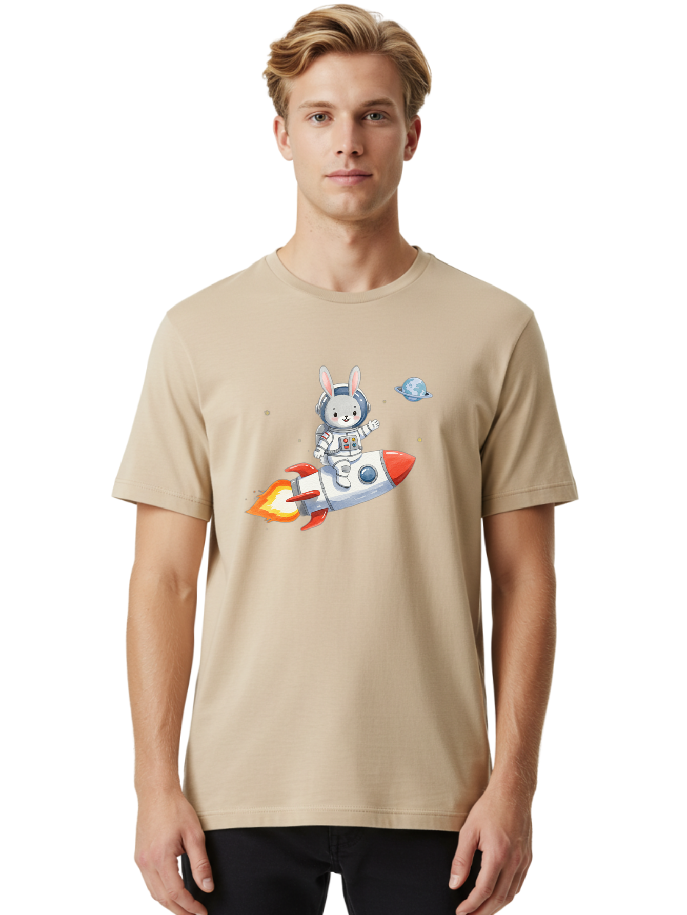 Rabbit-Astronaut-9 Men'S Graphic Tee, 100% Cotton, Comfortable Casual Summer Wear, Machine Washable, Vintage Camera, Old Camera, Antique Camera, Black Camera, Classic Photography, Photography Equipment, Nostalgic Device, Film Camera, Bai277 22