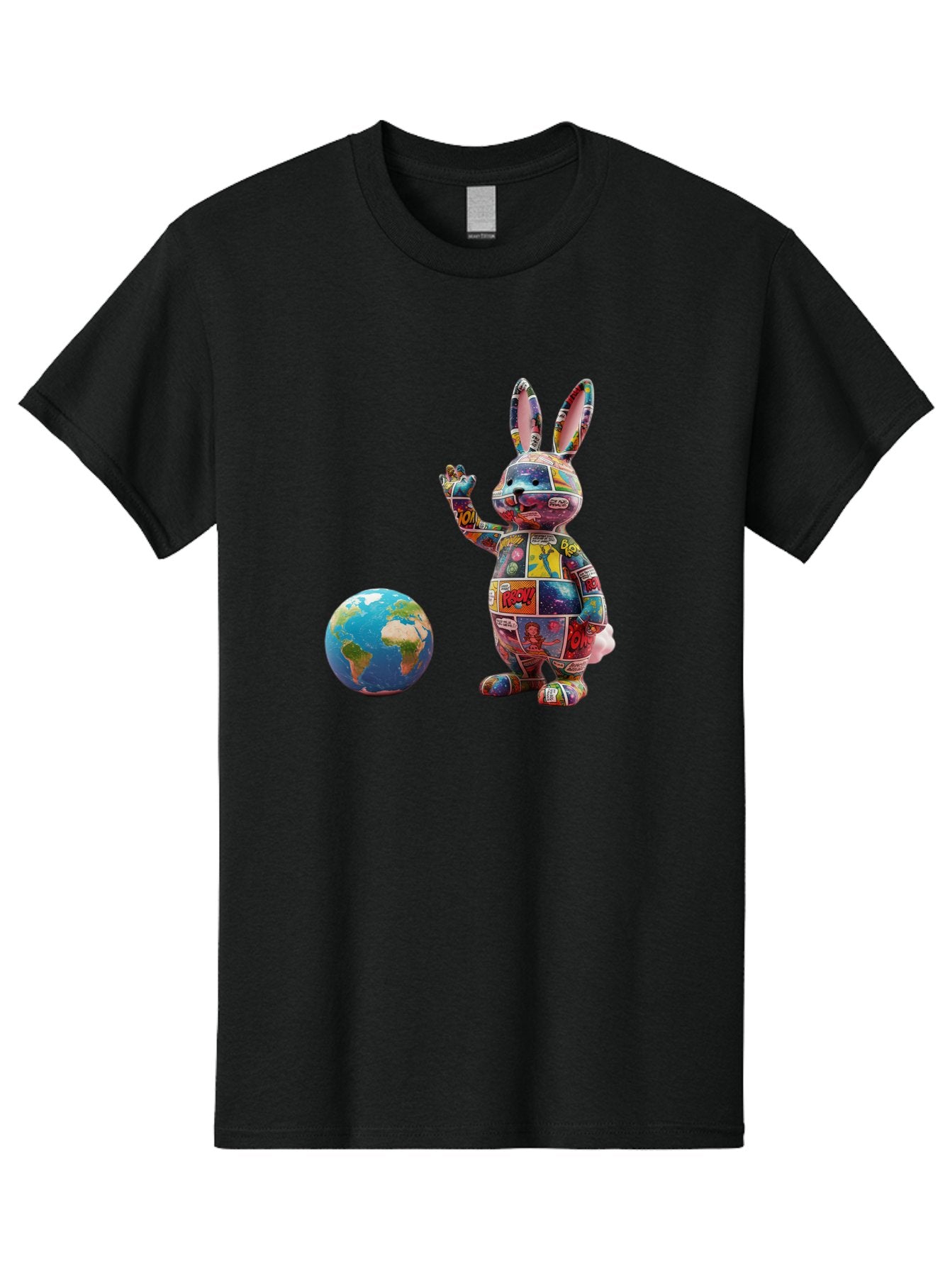 Rabbit Men'S Graphic Tee, 100% Cotton, Comfortable Casual Summer Wear, Machine Washable, Vintage Camera, Old Camera, Antique Camera, Black Camera, Classic Photography, Photography Equipment, Nostalgic Device, Film Camera, Camera Art Bai280 11