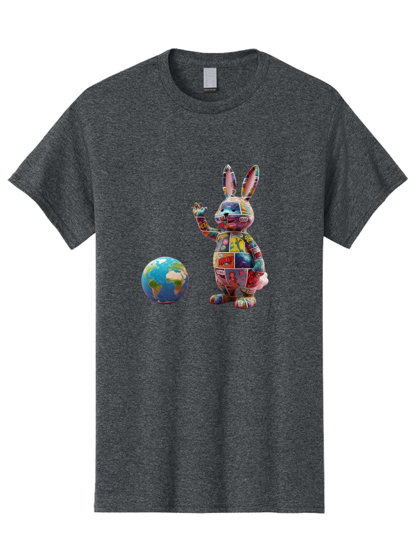 Rabbit Men'S Graphic Tee, 100% Cotton, Comfortable Casual Summer Wear, Machine Washable, Vintage Camera, Old Camera, Antique Camera, Black Camera, Classic Photography, Photography Equipment, Nostalgic Device, Film Camera, Camera Art Bai280 4