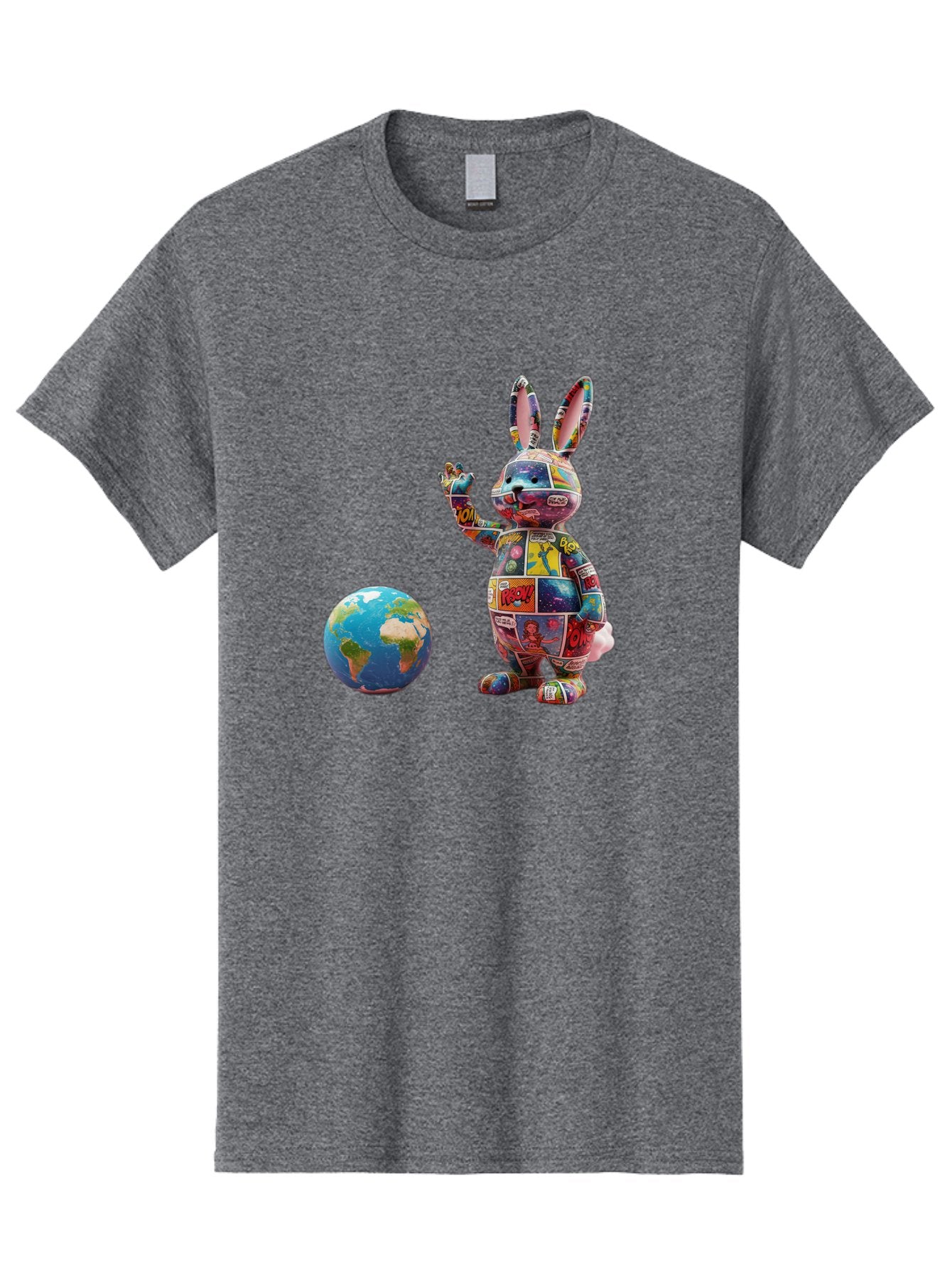 Rabbit Men'S Graphic Tee, 100% Cotton, Comfortable Casual Summer Wear, Machine Washable, Vintage Camera, Old Camera, Antique Camera, Black Camera, Classic Photography, Photography Equipment, Nostalgic Device, Film Camera, Camera Art Bai280 5