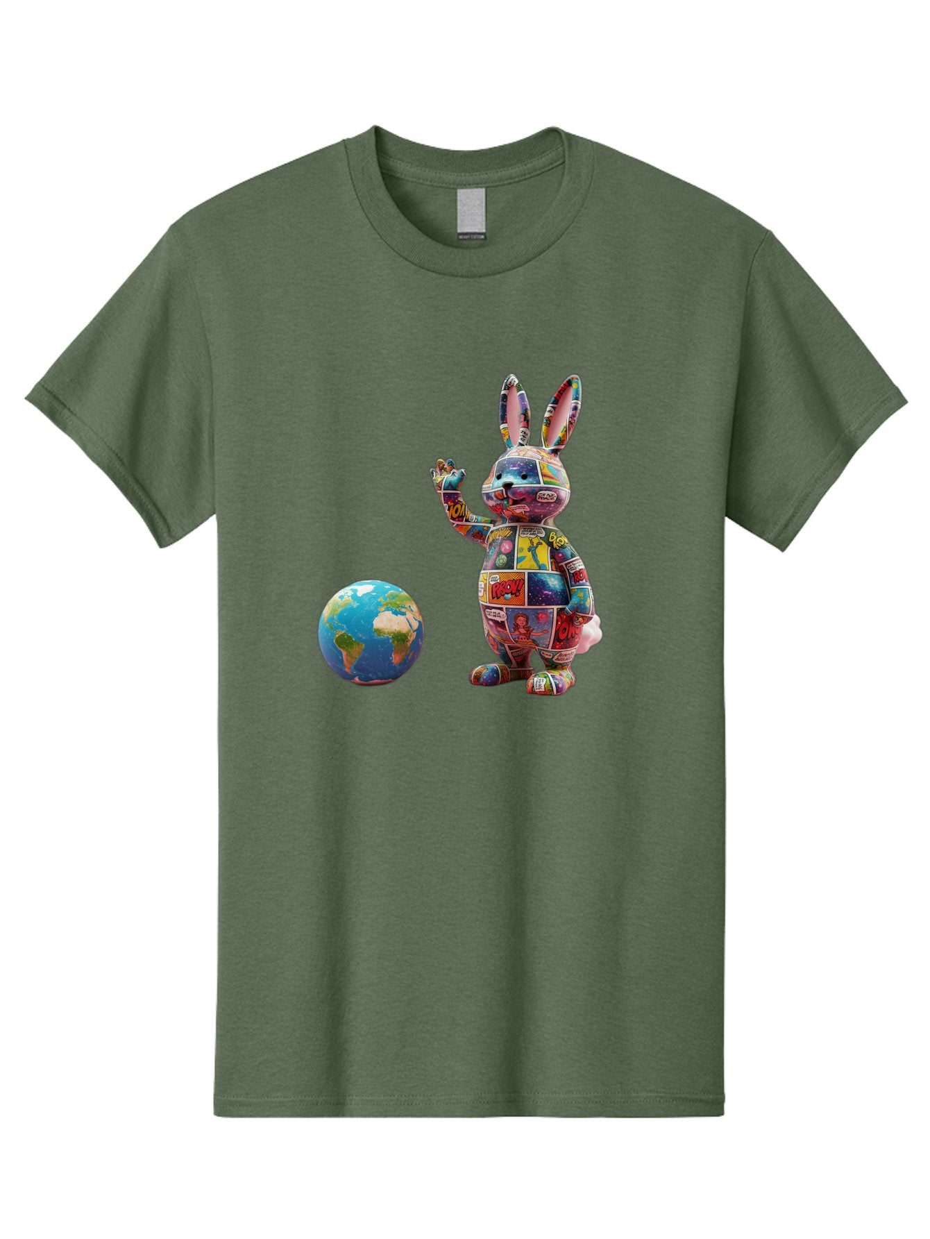 Rabbit Men'S Graphic Tee, 100% Cotton, Comfortable Casual Summer Wear, Machine Washable, Vintage Camera, Old Camera, Antique Camera, Black Camera, Classic Photography, Photography Equipment, Nostalgic Device, Film Camera, Camera Art Bai280 3