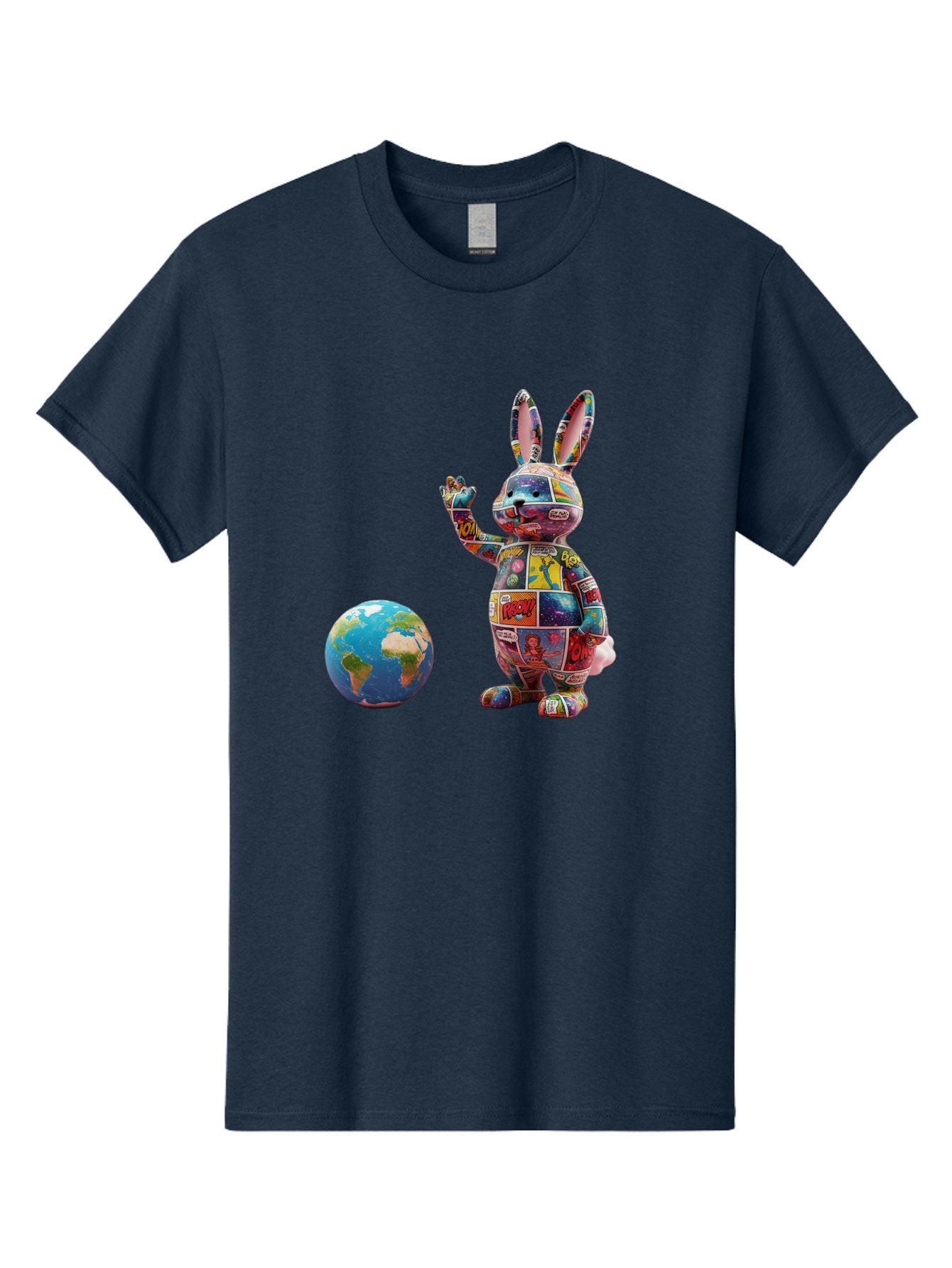 Rabbit Men'S Graphic Tee, 100% Cotton, Comfortable Casual Summer Wear, Machine Washable, Vintage Camera, Old Camera, Antique Camera, Black Camera, Classic Photography, Photography Equipment, Nostalgic Device, Film Camera, Camera Art Bai280