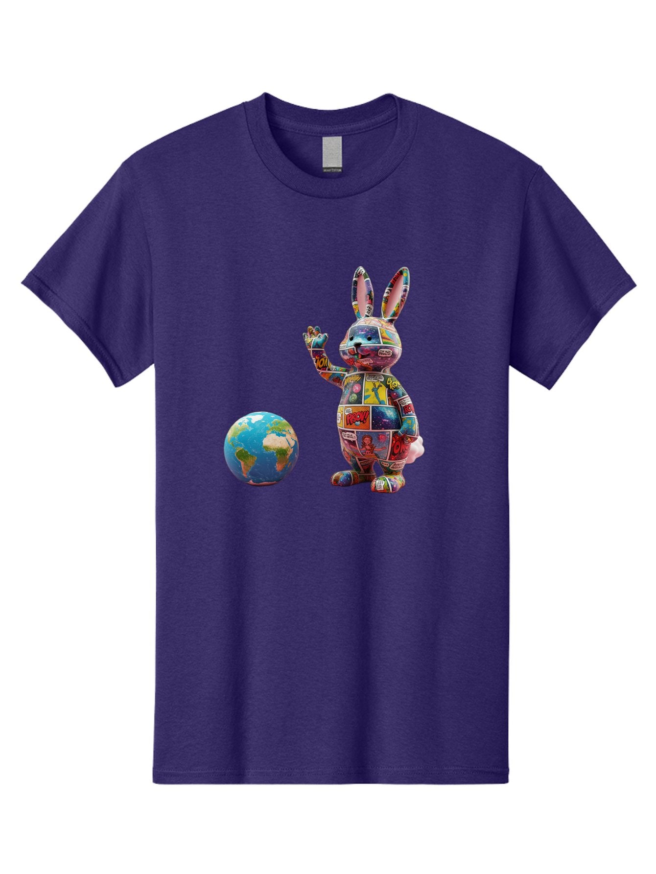 Rabbit Men'S Graphic Tee, 100% Cotton, Comfortable Casual Summer Wear, Machine Washable, Vintage Camera, Old Camera, Antique Camera, Black Camera, Classic Photography, Photography Equipment, Nostalgic Device, Film Camera, Camera Art Bai280