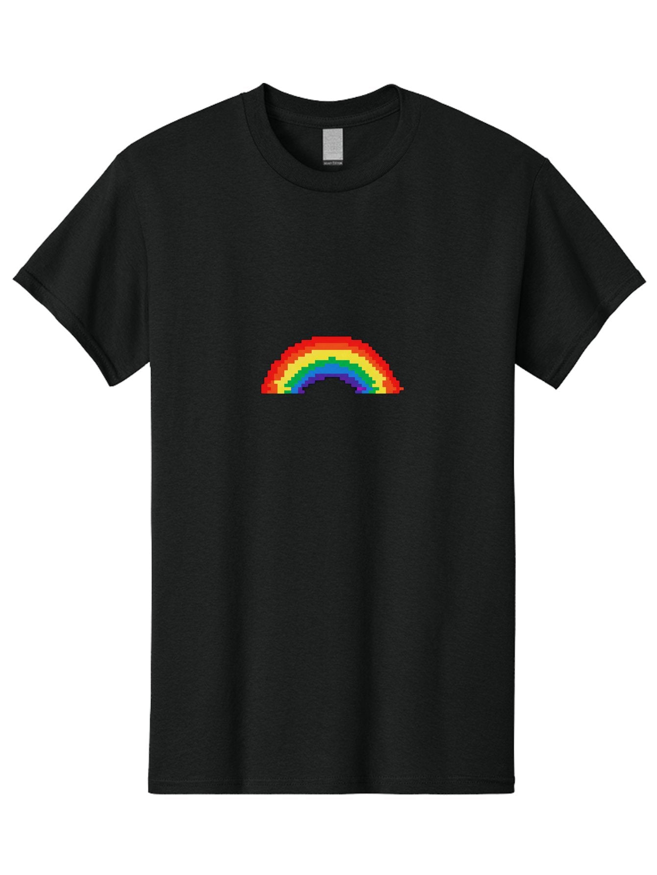 Rainbow-2 Men'S Graphic Tee, 100% Cotton, Comfortable Casual Summer Wear, Machine Washable, Vintage Camera, Old Camera, Antique Camera, Black Camera, Classic Photography, Photography Equipment, Nostalgic Device, Film Camera, Camera Art Bai282 6
