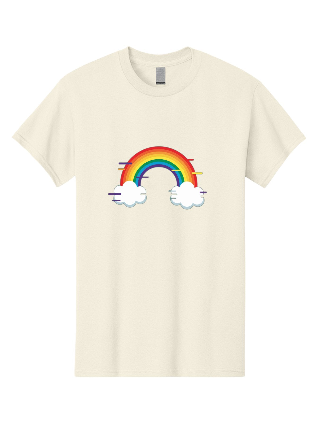 Rainbow-And-Clouds Men'S Graphic Tee, 100% Cotton, Comfortable Casual Summer Wear, Machine Washable, Vintage Camera, Old Camera, Antique Camera, Black Camera, Classic Photography, Photography Equipment, Nostalgic Device, Film Camera, Bai284 14