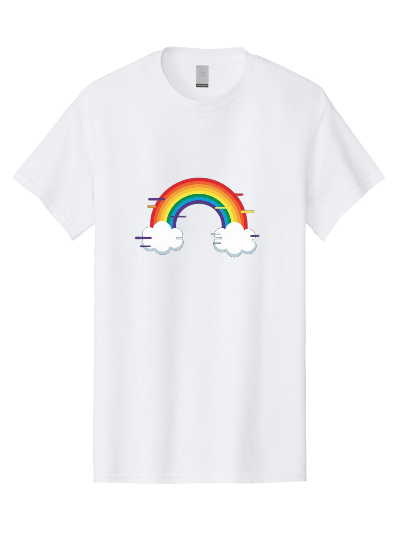 Rainbow-And-Clouds Men'S Graphic Tee, 100% Cotton, Comfortable Casual Summer Wear, Machine Washable, Vintage Camera, Old Camera, Antique Camera, Black Camera, Classic Photography, Photography Equipment, Nostalgic Device, Film Camera, Bai284 10