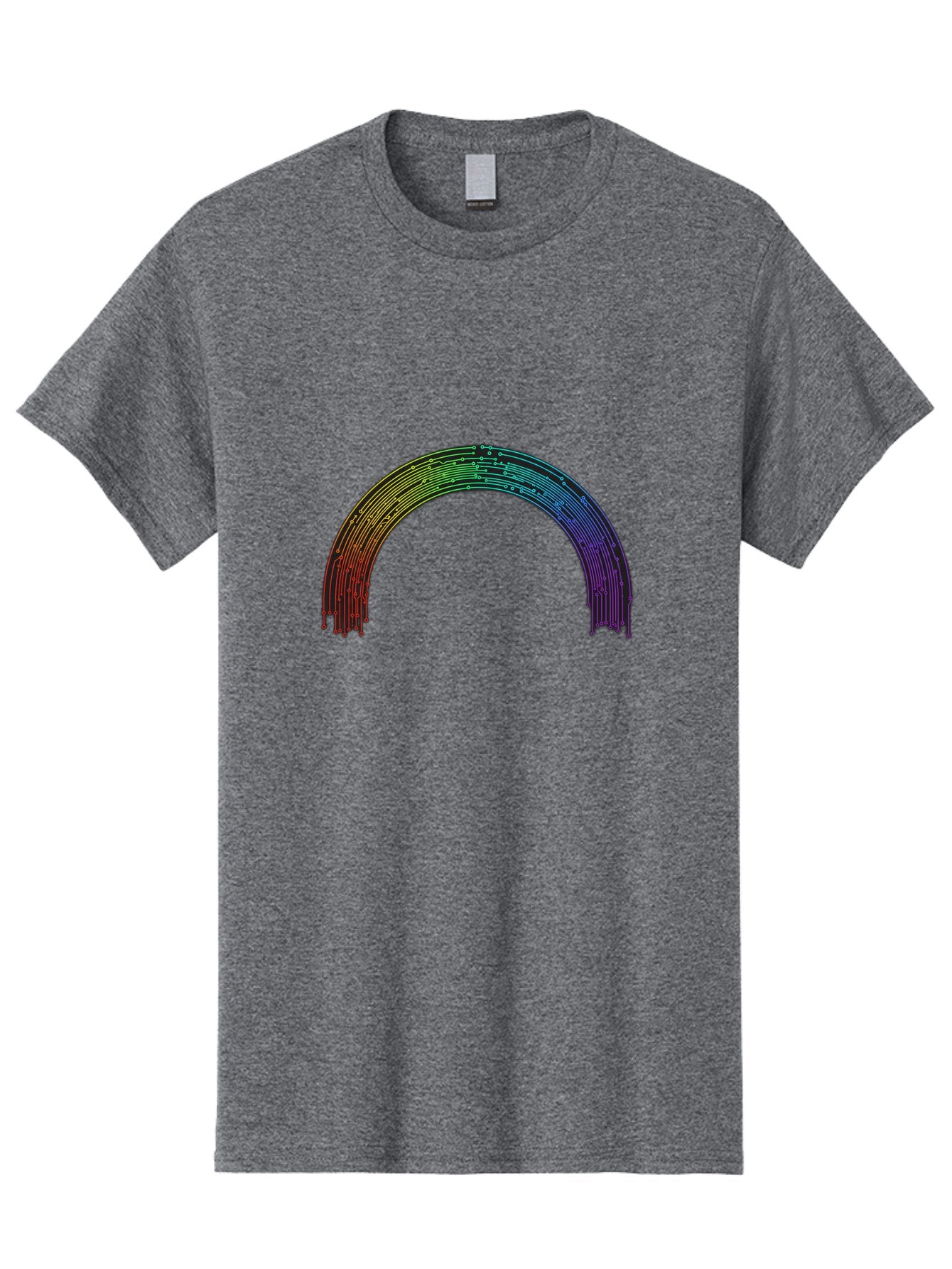 Rainbow-Arch Men'S Graphic Tee, 100% Cotton, Comfortable Casual Summer Wear, Machine Washable, Vintage Camera, Old Camera, Antique Camera, Black Camera, Classic Photography, Photography Equipment, Nostalgic Device, Film Camera, Camera Art Bai285