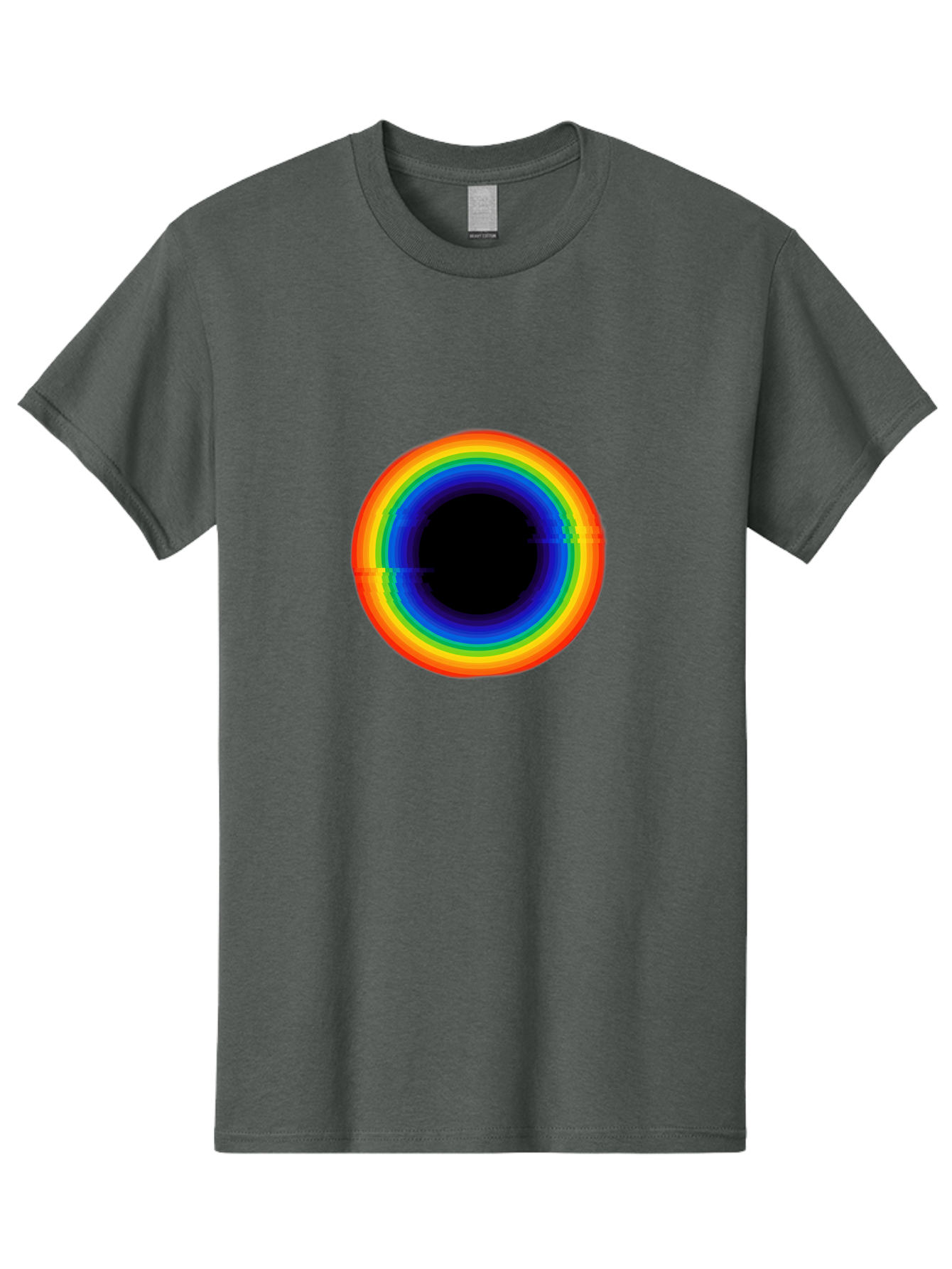 Rainbow-Circle-2 Men'S Graphic Tee, 100% Cotton, Comfortable Casual Summer Wear, Machine Washable, Vintage Camera, Old Camera, Antique Camera, Black Camera, Classic Photography, Photography Equipment, Nostalgic Device, Film Camera, Camera Art Bai289 7