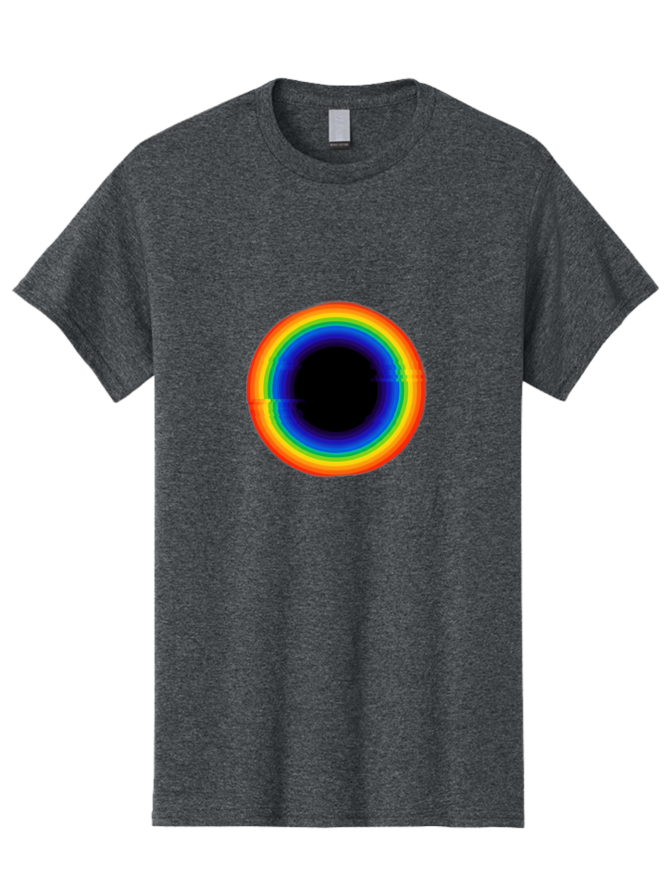 Rainbow-Circle-2 Men'S Graphic Tee, 100% Cotton, Comfortable Casual Summer Wear, Machine Washable, Vintage Camera, Old Camera, Antique Camera, Black Camera, Classic Photography, Photography Equipment, Nostalgic Device, Film Camera, Camera Art Bai289 10