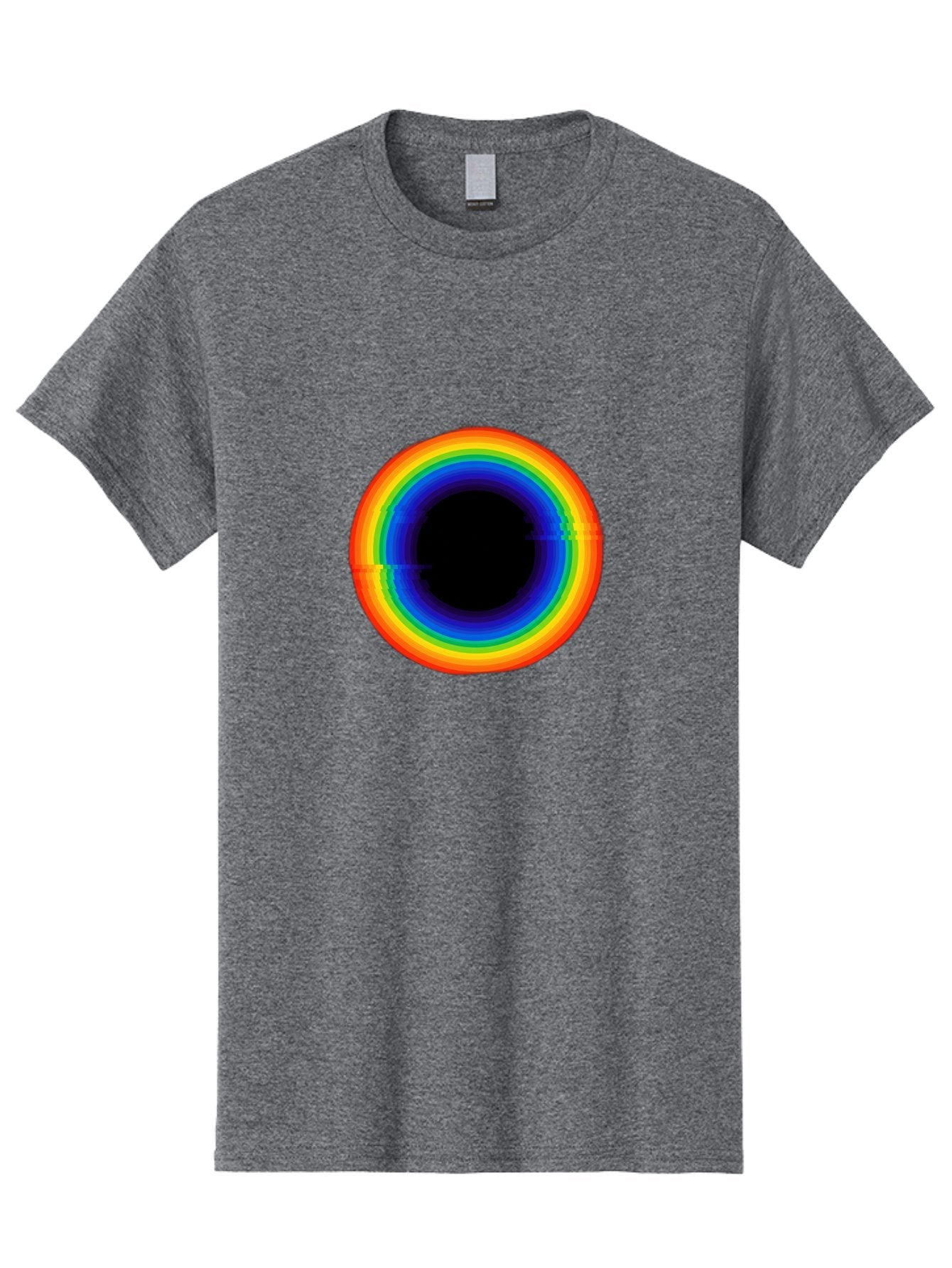 Rainbow-Circle-2 Men'S Graphic Tee, 100% Cotton, Comfortable Casual Summer Wear, Machine Washable, Vintage Camera, Old Camera, Antique Camera, Black Camera, Classic Photography, Photography Equipment, Nostalgic Device, Film Camera, Camera Art Bai289 15