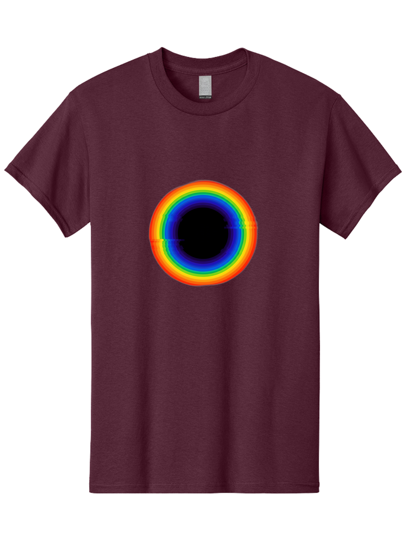 Rainbow-Circle-2 Men'S Graphic Tee, 100% Cotton, Comfortable Casual Summer Wear, Machine Washable, Vintage Camera, Old Camera, Antique Camera, Black Camera, Classic Photography, Photography Equipment, Nostalgic Device, Film Camera, Camera Art Bai289 12