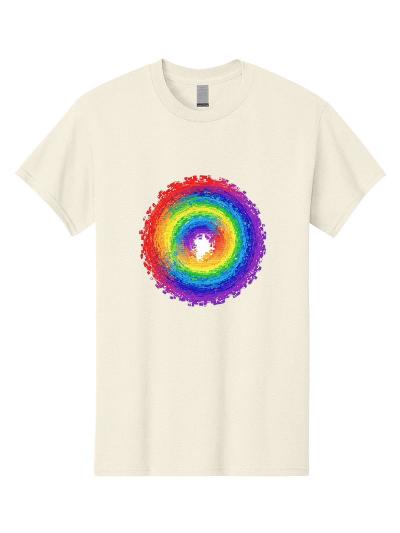 Rainbow-Circle-3 Men'S Graphic Tee, 100% Cotton, Comfortable Casual Summer Wear, Machine Washable, Vintage Camera, Old Camera, Antique Camera, Black Camera, Classic Photography, Photography Equipment, Nostalgic Device, Film Camera, Camera Art Bai290 14