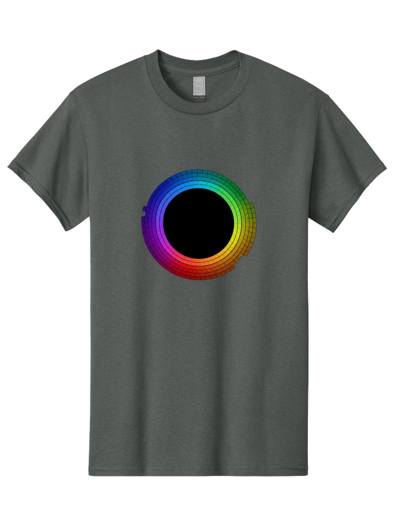Rainbow-Circle Men'S Graphic Tee, 100% Cotton, Comfortable Casual Summer Wear, Machine Washable, Vintage Camera, Old Camera, Antique Camera, Black Camera, Classic Photography, Photography Equipment, Nostalgic Device, Film Camera, Camera Art Bai291 5