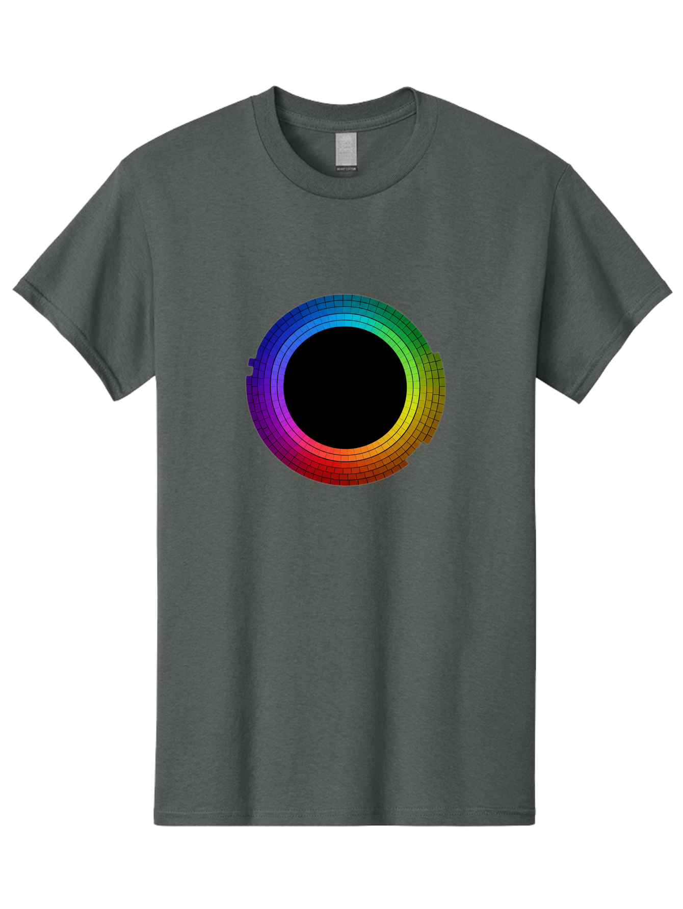 Rainbow-Circle Men'S Graphic Tee, 100% Cotton, Comfortable Casual Summer Wear, Machine Washable, Vintage Camera, Old Camera, Antique Camera, Black Camera, Classic Photography, Photography Equipment, Nostalgic Device, Film Camera, Camera Art Bai291 8