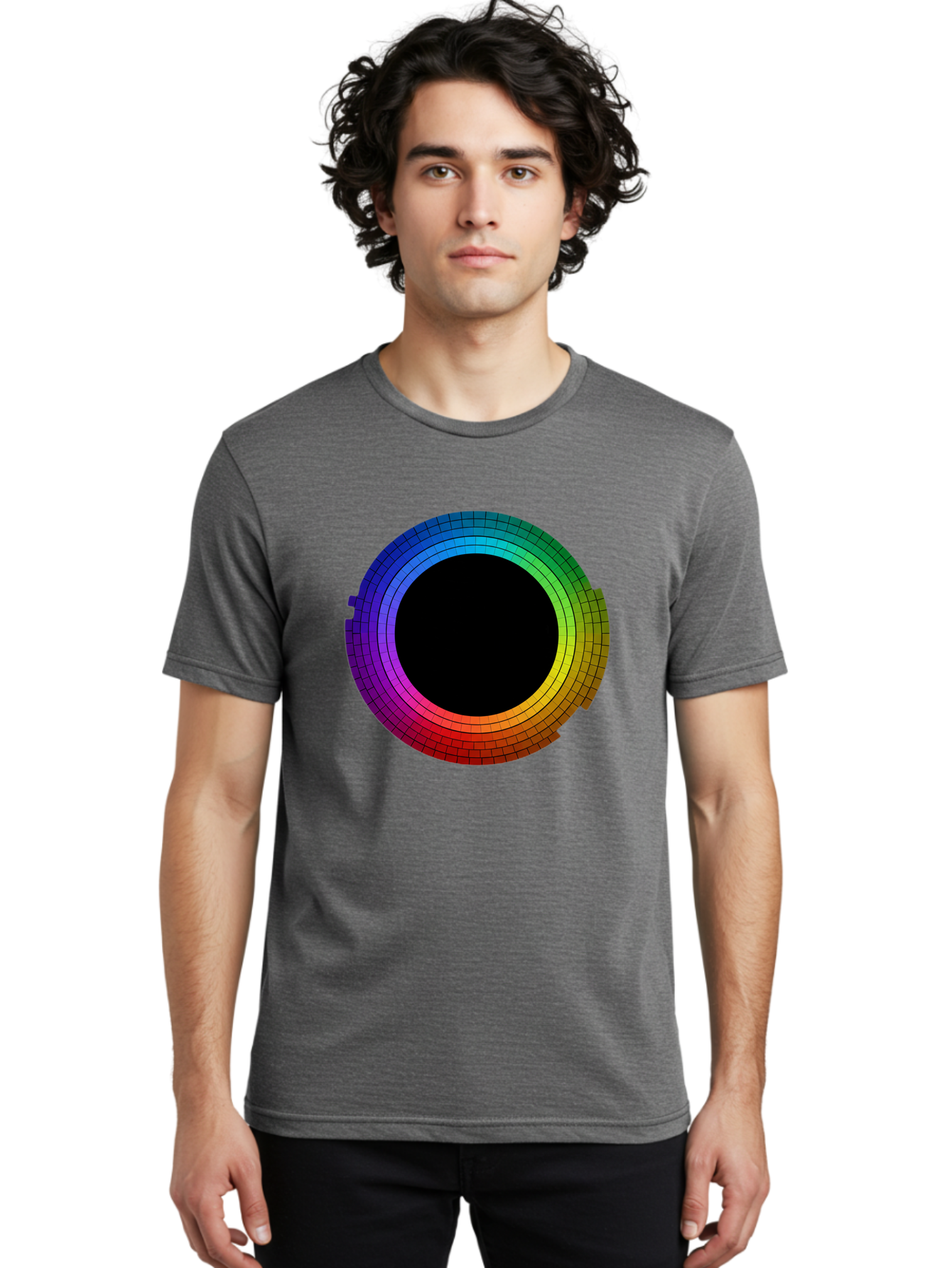 Rainbow-Circle Men'S Graphic Tee, 100% Cotton, Comfortable Casual Summer Wear, Machine Washable, Vintage Camera, Old Camera, Antique Camera, Black Camera, Classic Photography, Photography Equipment, Nostalgic Device, Film Camera, Camera Art Bai291 28