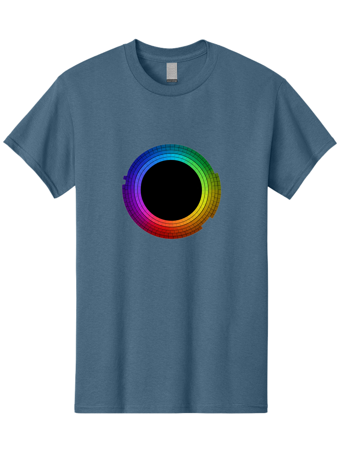 Rainbow-Circle Men'S Graphic Tee, 100% Cotton, Comfortable Casual Summer Wear, Machine Washable, Vintage Camera, Old Camera, Antique Camera, Black Camera, Classic Photography, Photography Equipment, Nostalgic Device, Film Camera, Camera Art Bai291 6