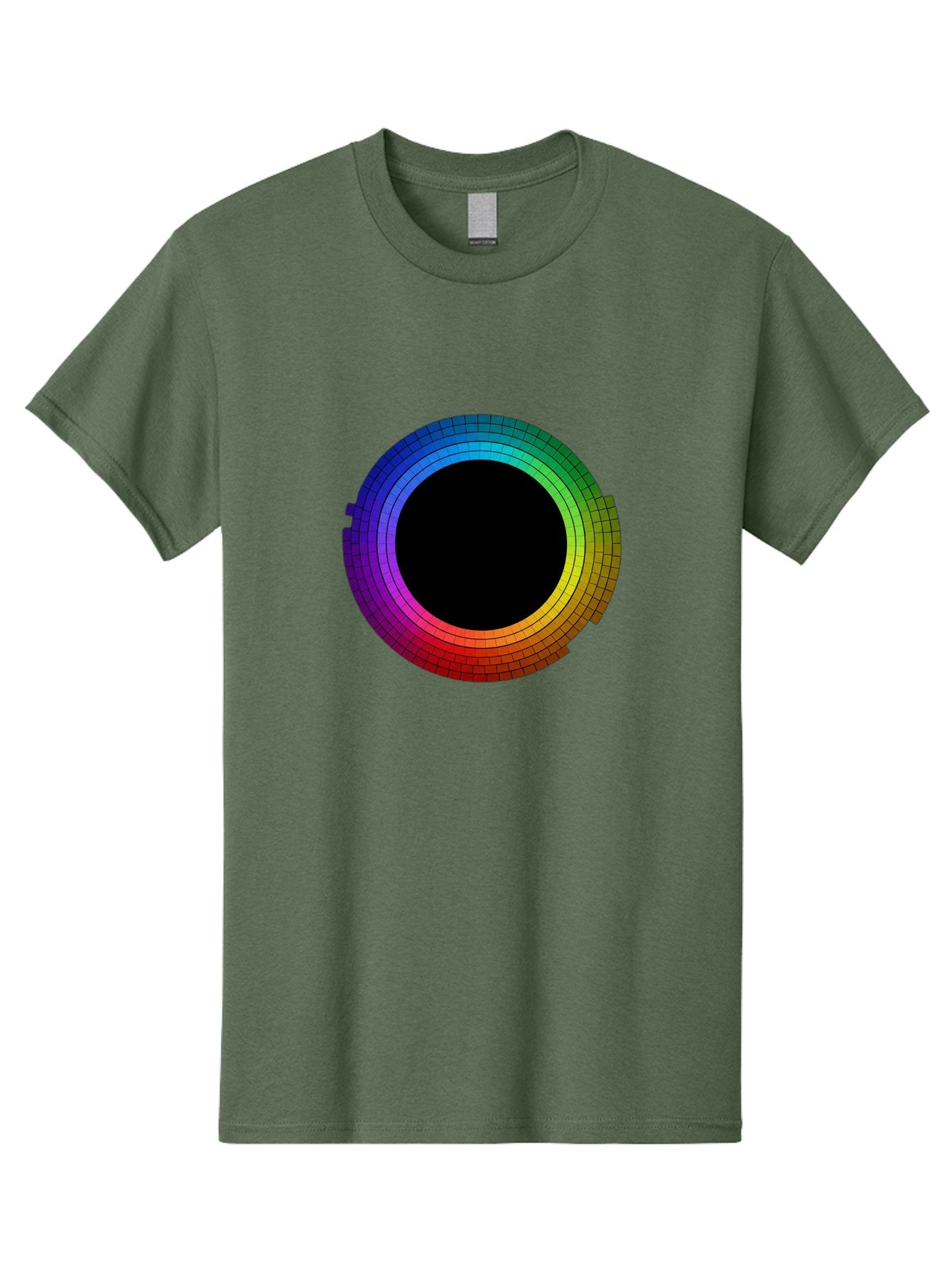 Rainbow-Circle Men'S Graphic Tee, 100% Cotton, Comfortable Casual Summer Wear, Machine Washable, Vintage Camera, Old Camera, Antique Camera, Black Camera, Classic Photography, Photography Equipment, Nostalgic Device, Film Camera, Camera Art Bai291
