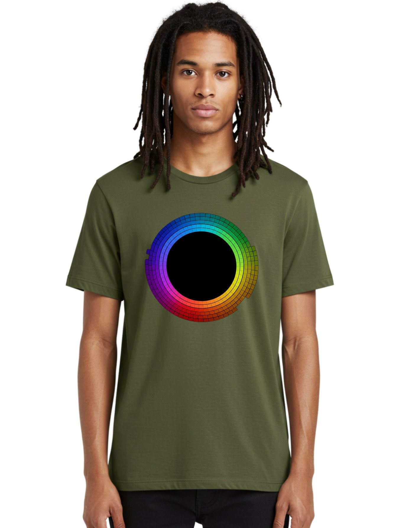 Rainbow-Circle Men'S Graphic Tee, 100% Cotton, Comfortable Casual Summer Wear, Machine Washable, Vintage Camera, Old Camera, Antique Camera, Black Camera, Classic Photography, Photography Equipment, Nostalgic Device, Film Camera, Camera Art Bai291 21