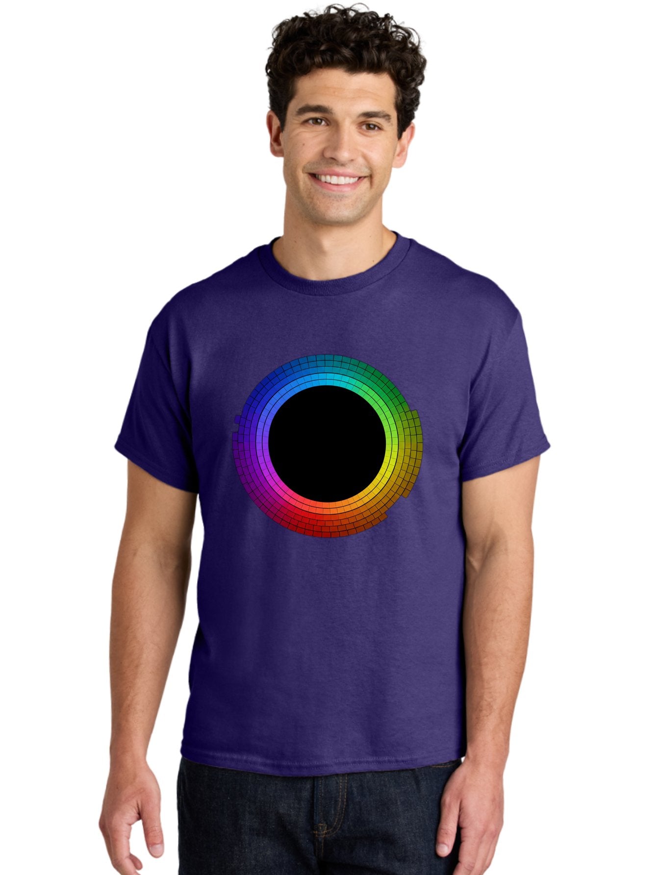 Rainbow-Circle Men'S Graphic Tee, 100% Cotton, Comfortable Casual Summer Wear, Machine Washable, Vintage Camera, Old Camera, Antique Camera, Black Camera, Classic Photography, Photography Equipment, Nostalgic Device, Film Camera, Camera Art Bai291 26