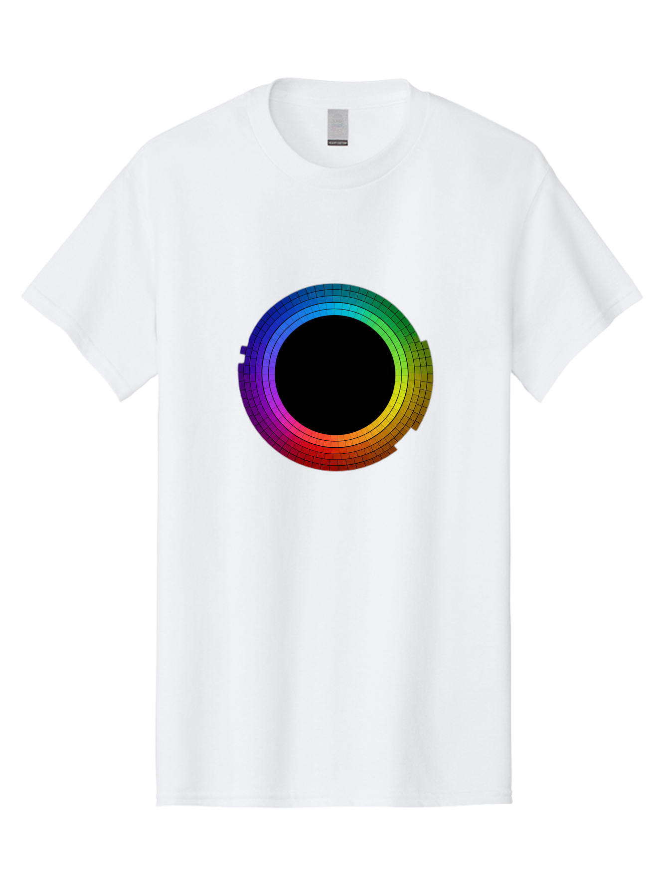 Rainbow-Circle Men'S Graphic Tee, 100% Cotton, Comfortable Casual Summer Wear, Machine Washable, Vintage Camera, Old Camera, Antique Camera, Black Camera, Classic Photography, Photography Equipment, Nostalgic Device, Film Camera, Camera Art Bai291 7