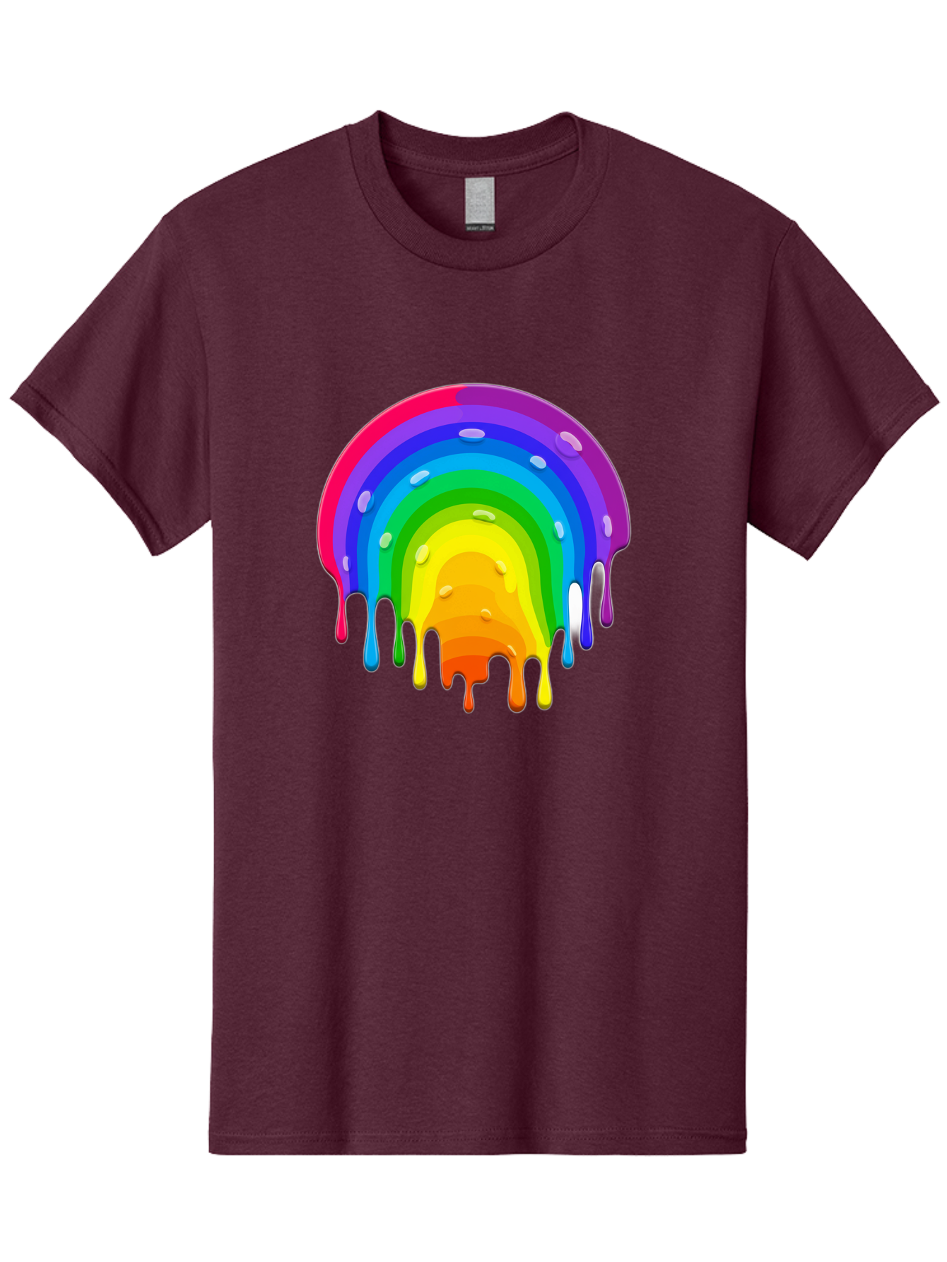 Rainbow-Dripping Men'S Graphic Tee, 100% Cotton, Comfortable Casual Summer Wear, Machine Washable, Vintage Camera, Old Camera, Antique Camera, Black Camera, Classic Photography, Photography Equipment, Nostalgic Device, Film Camera, Camera Art Bai292 4