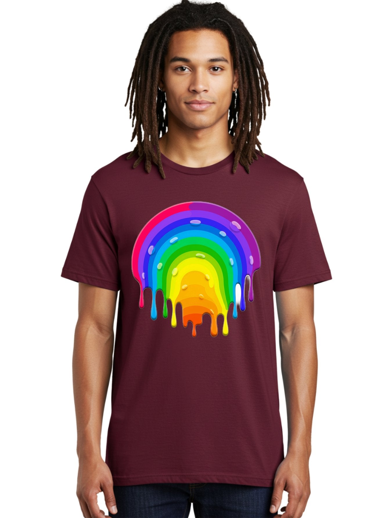 Rainbow-Dripping Men'S Graphic Tee, 100% Cotton, Comfortable Casual Summer Wear, Machine Washable, Vintage Camera, Old Camera, Antique Camera, Black Camera, Classic Photography, Photography Equipment, Nostalgic Device, Film Camera, Camera Art Bai292 27