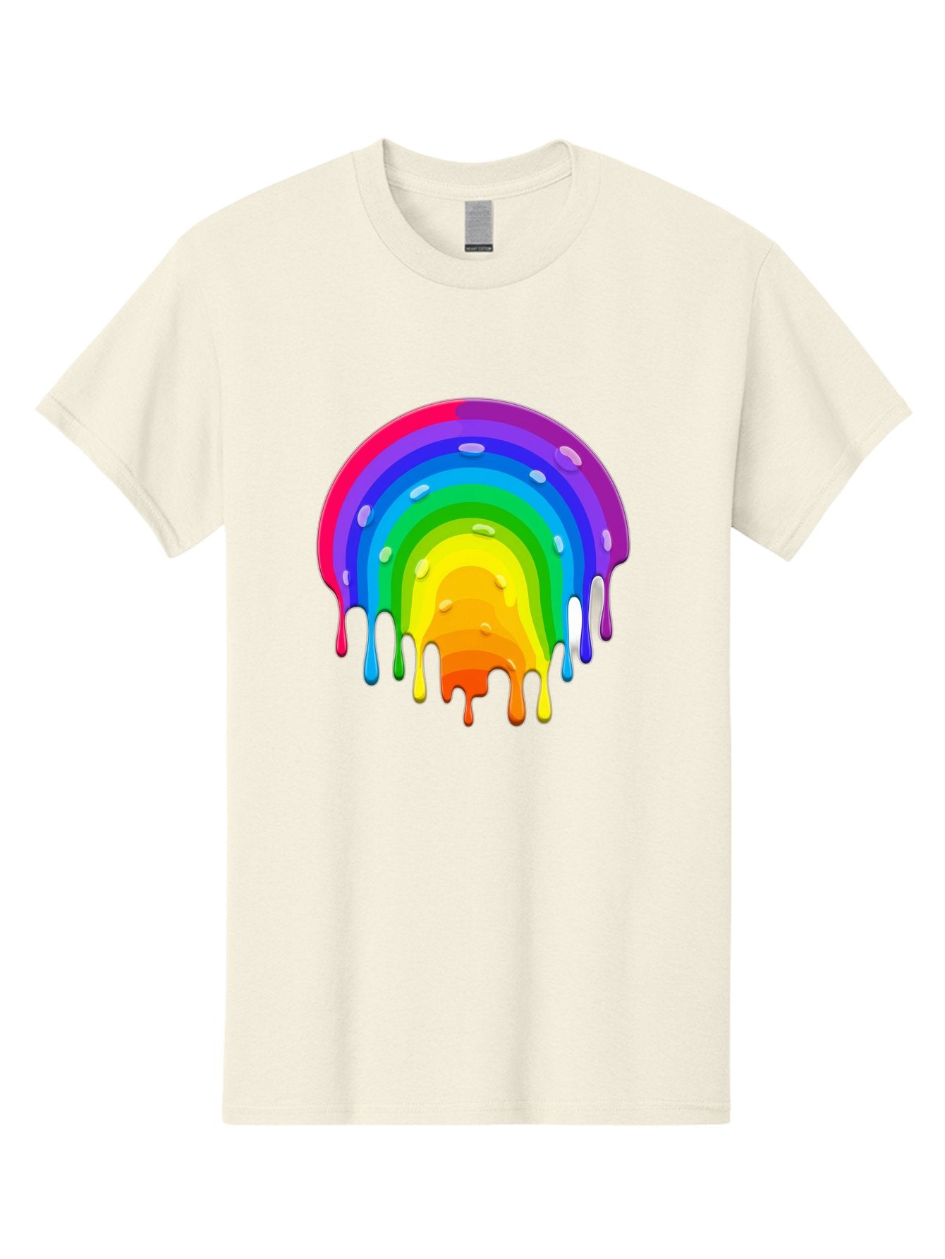 Rainbow-Dripping Men'S Graphic Tee, 100% Cotton, Comfortable Casual Summer Wear, Machine Washable, Vintage Camera, Old Camera, Antique Camera, Black Camera, Classic Photography, Photography Equipment, Nostalgic Device, Film Camera, Camera Art Bai292