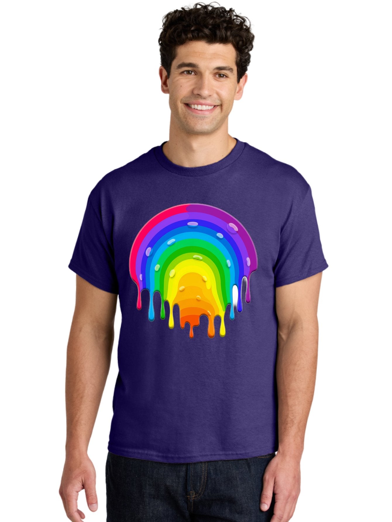 Rainbow-Dripping Men'S Graphic Tee, 100% Cotton, Comfortable Casual Summer Wear, Machine Washable, Vintage Camera, Old Camera, Antique Camera, Black Camera, Classic Photography, Photography Equipment, Nostalgic Device, Film Camera, Camera Art Bai292 23