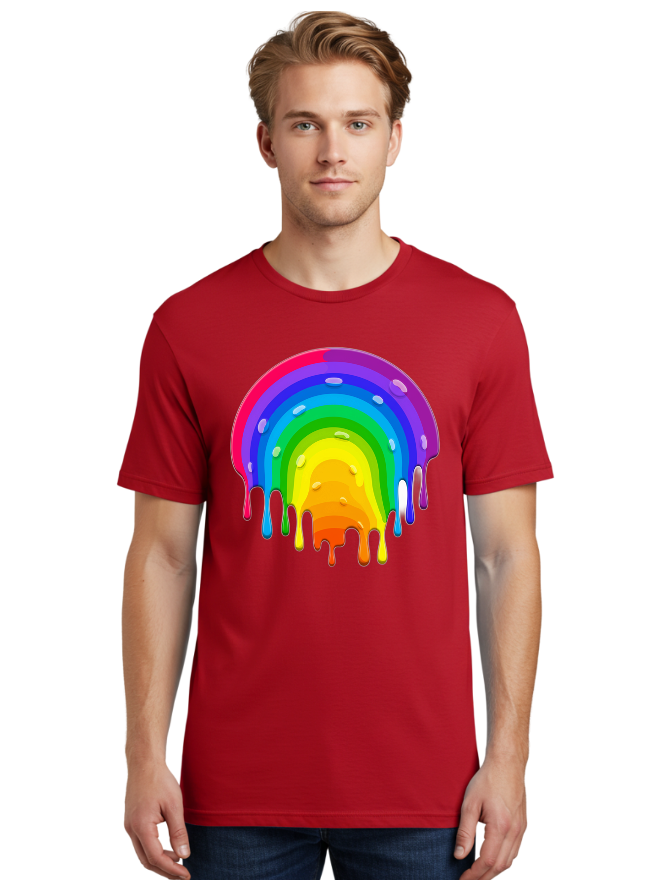 Rainbow-Dripping Men'S Graphic Tee, 100% Cotton, Comfortable Casual Summer Wear, Machine Washable, Vintage Camera, Old Camera, Antique Camera, Black Camera, Classic Photography, Photography Equipment, Nostalgic Device, Film Camera, Camera Art Bai292 17