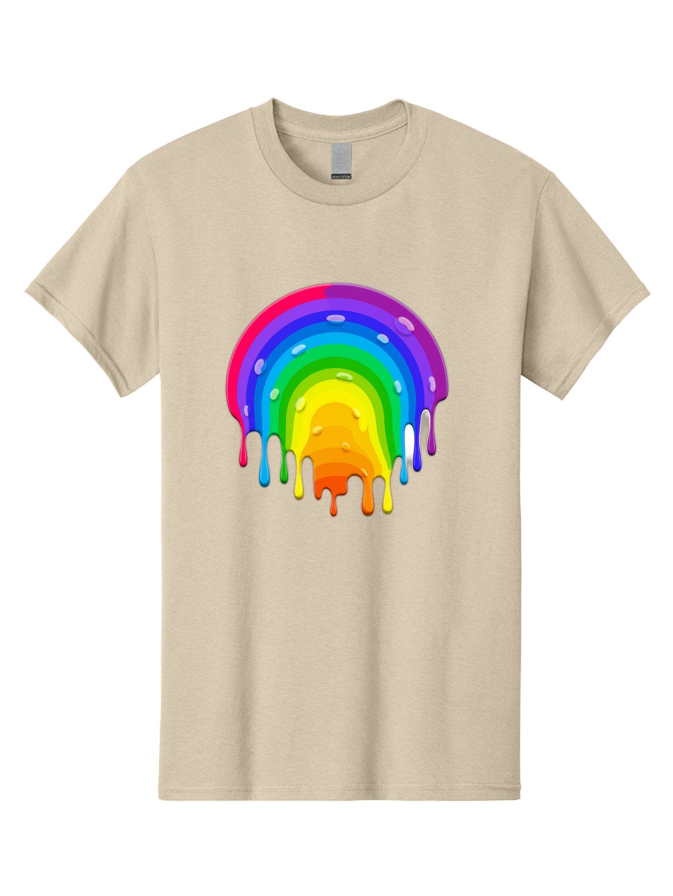 Rainbow-Dripping Men'S Graphic Tee, 100% Cotton, Comfortable Casual Summer Wear, Machine Washable, Vintage Camera, Old Camera, Antique Camera, Black Camera, Classic Photography, Photography Equipment, Nostalgic Device, Film Camera, Camera Art Bai292 4