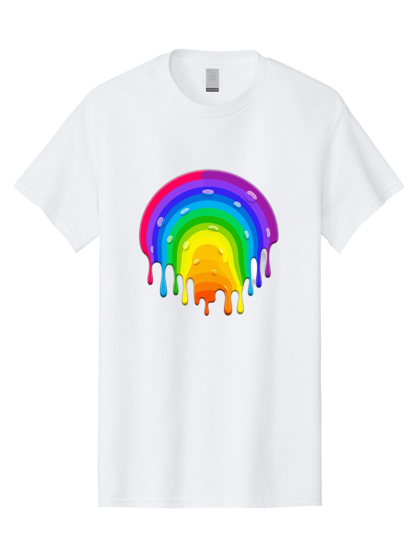 Rainbow-Dripping Men'S Graphic Tee, 100% Cotton, Comfortable Casual Summer Wear, Machine Washable, Vintage Camera, Old Camera, Antique Camera, Black Camera, Classic Photography, Photography Equipment, Nostalgic Device, Film Camera, Camera Art Bai292 9