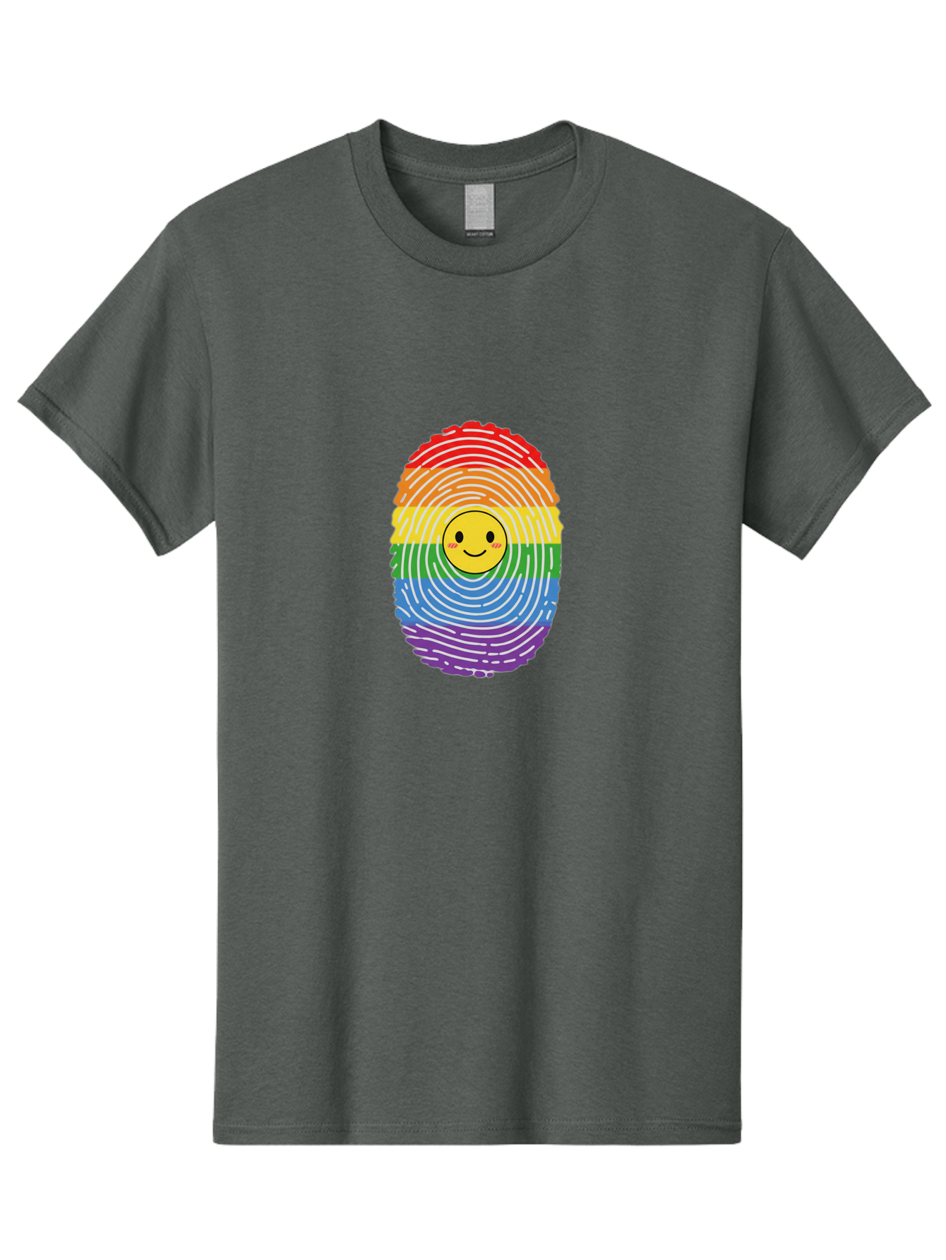 Rainbow-Fingerprint-Smiley Men'S Graphic Tee, 100% Cotton, Comfortable Casual Summer Wear, Machine Washable, Vintage Camera, Old Camera, Antique Camera, Black Camera, Classic Photography, Photography Equipment, Nostalgic Device, Film Camera, Bai293 15
