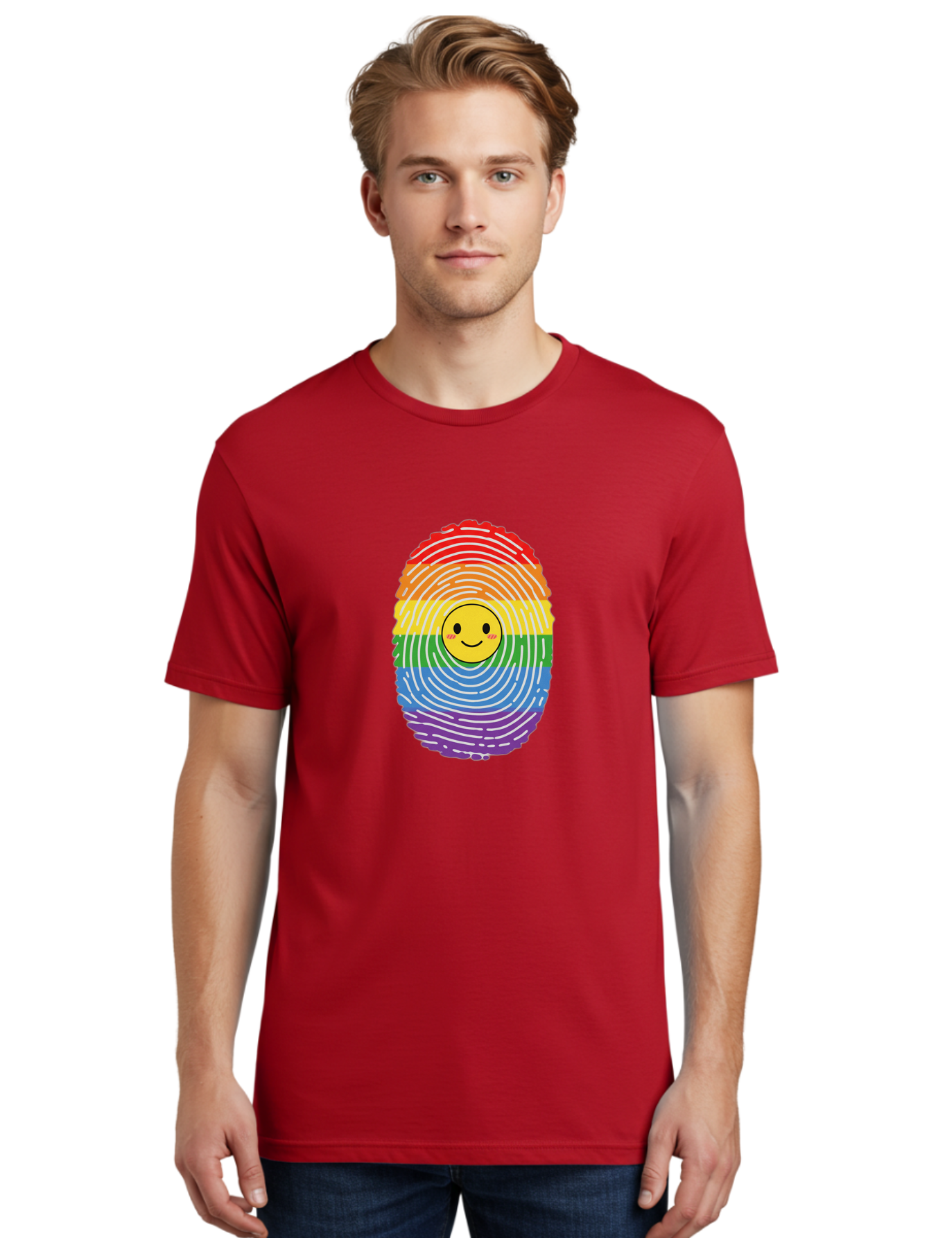 Rainbow-Fingerprint-Smiley Men'S Graphic Tee, 100% Cotton, Comfortable Casual Summer Wear, Machine Washable, Vintage Camera, Old Camera, Antique Camera, Black Camera, Classic Photography, Photography Equipment, Nostalgic Device, Film Camera, Bai293 25