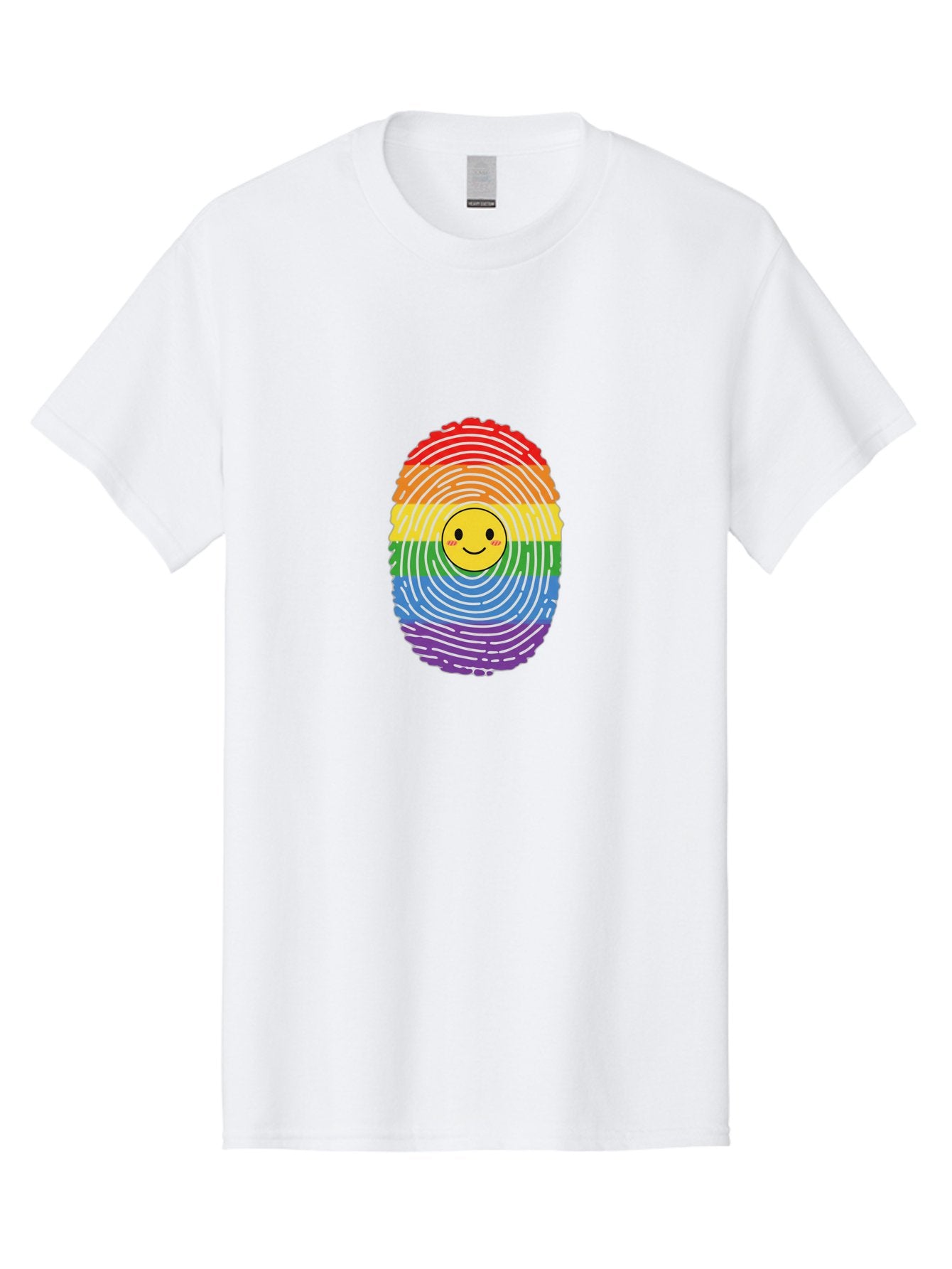 Rainbow-Fingerprint-Smiley Men'S Graphic Tee, 100% Cotton, Comfortable Casual Summer Wear, Machine Washable, Vintage Camera, Old Camera, Antique Camera, Black Camera, Classic Photography, Photography Equipment, Nostalgic Device, Film Camera, Bai293