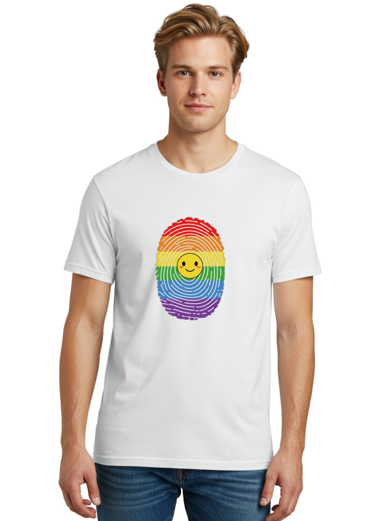 Rainbow-Fingerprint-Smiley Men'S Graphic Tee, 100% Cotton, Comfortable Casual Summer Wear, Machine Washable, Vintage Camera, Old Camera, Antique Camera, Black Camera, Classic Photography, Photography Equipment, Nostalgic Device, Film Camera, Bai293 19