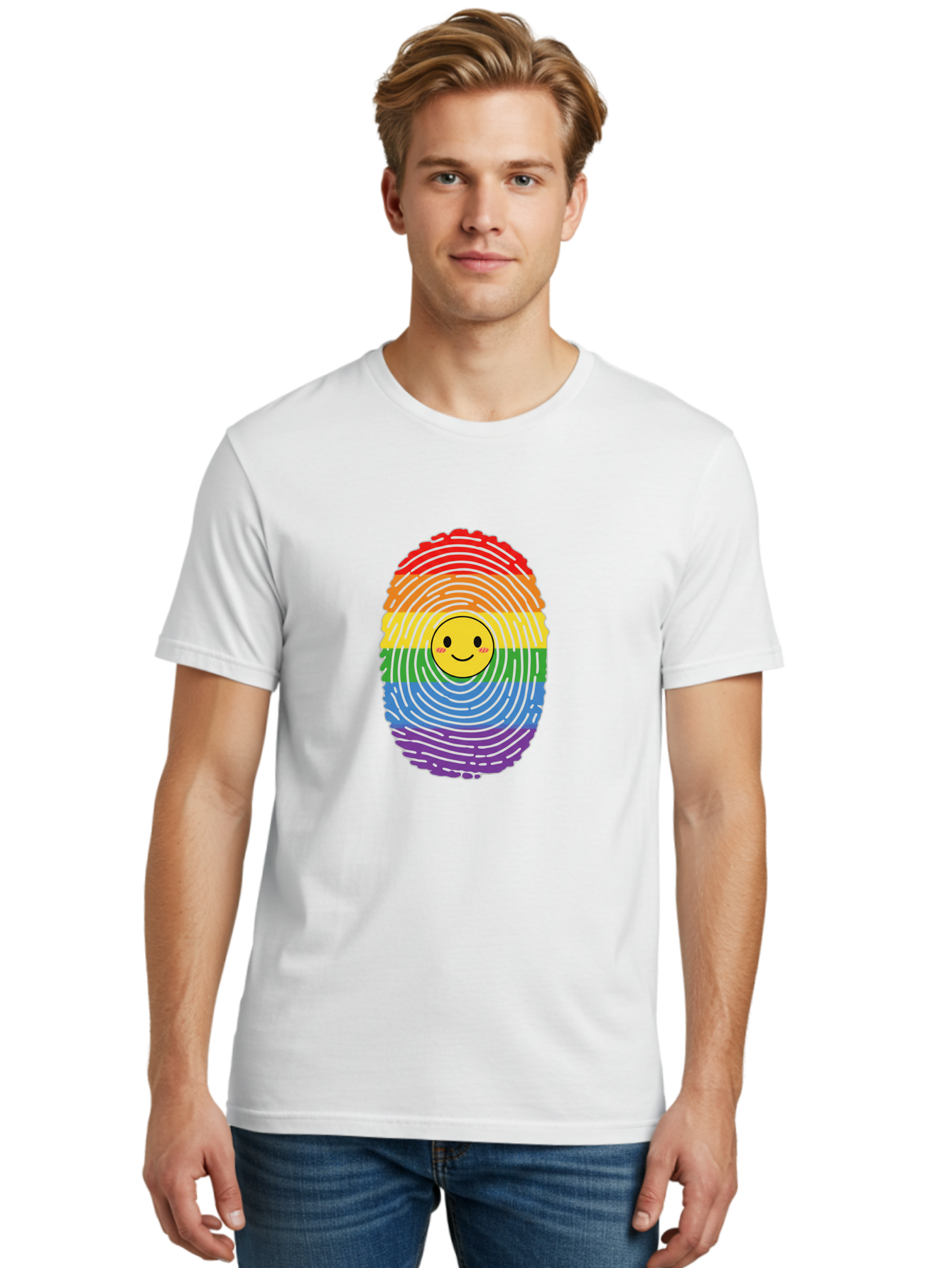 Rainbow-Fingerprint-Smiley Men'S Graphic Tee, 100% Cotton, Comfortable Casual Summer Wear, Machine Washable, Vintage Camera, Old Camera, Antique Camera, Black Camera, Classic Photography, Photography Equipment, Nostalgic Device, Film Camera, Bai293 26