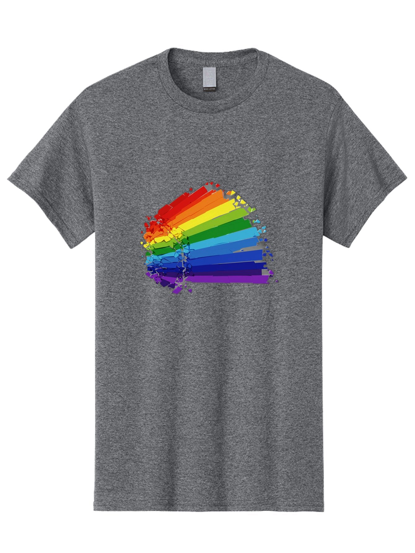 Rainbow-Paint-Splash Men'S Graphic Tee, 100% Cotton, Comfortable Casual Summer Wear, Machine Washable, Vintage Camera, Old Camera, Antique Camera, Black Camera, Classic Photography, Photography Equipment, Nostalgic Device, Film Camera, Bai294 9