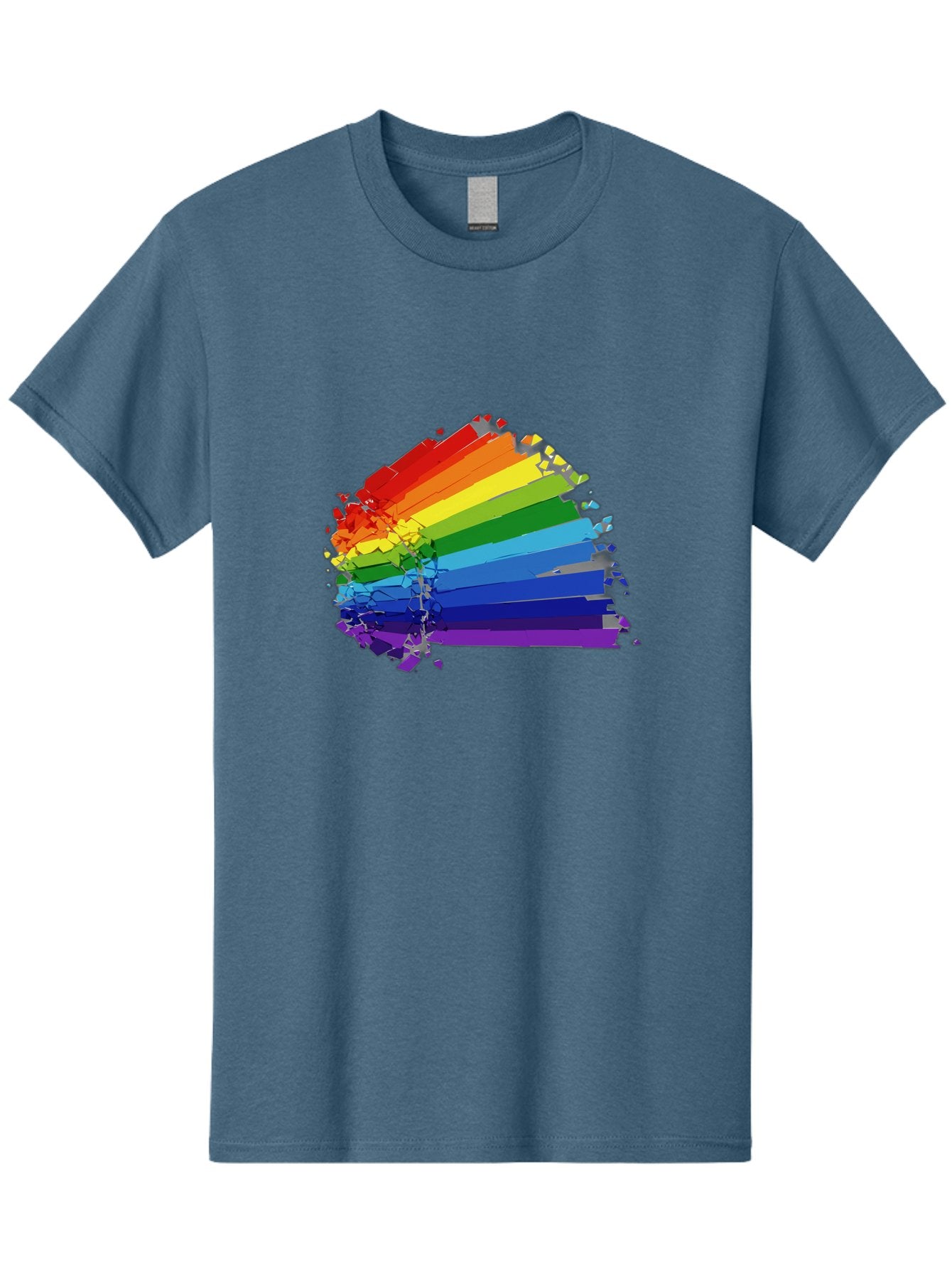 Rainbow-Paint-Splash Men'S Graphic Tee, 100% Cotton, Comfortable Casual Summer Wear, Machine Washable, Vintage Camera, Old Camera, Antique Camera, Black Camera, Classic Photography, Photography Equipment, Nostalgic Device, Film Camera, Bai294 7