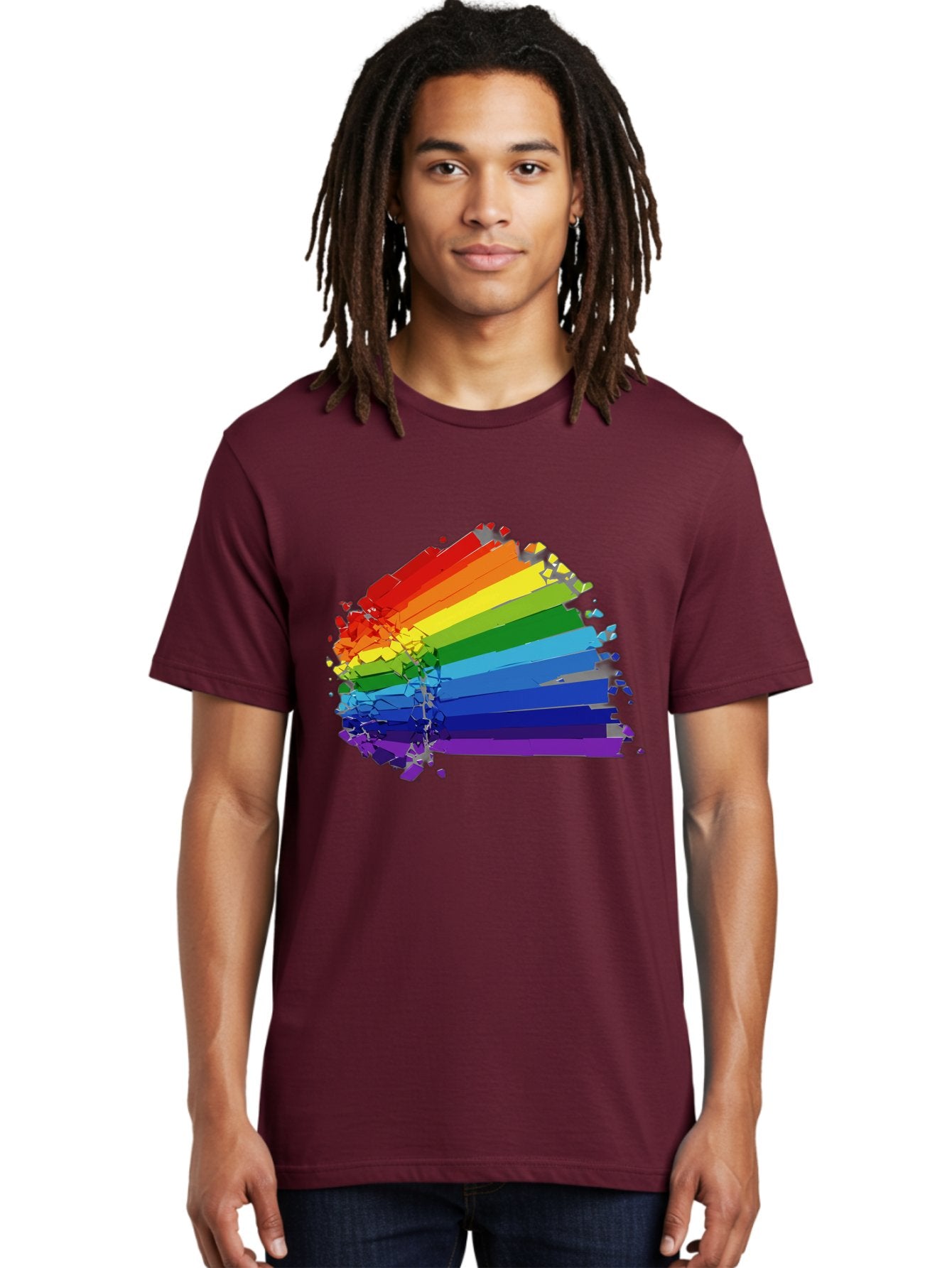 Rainbow-Paint-Splash Men'S Graphic Tee, 100% Cotton, Comfortable Casual Summer Wear, Machine Washable, Vintage Camera, Old Camera, Antique Camera, Black Camera, Classic Photography, Photography Equipment, Nostalgic Device, Film Camera, Bai294 23