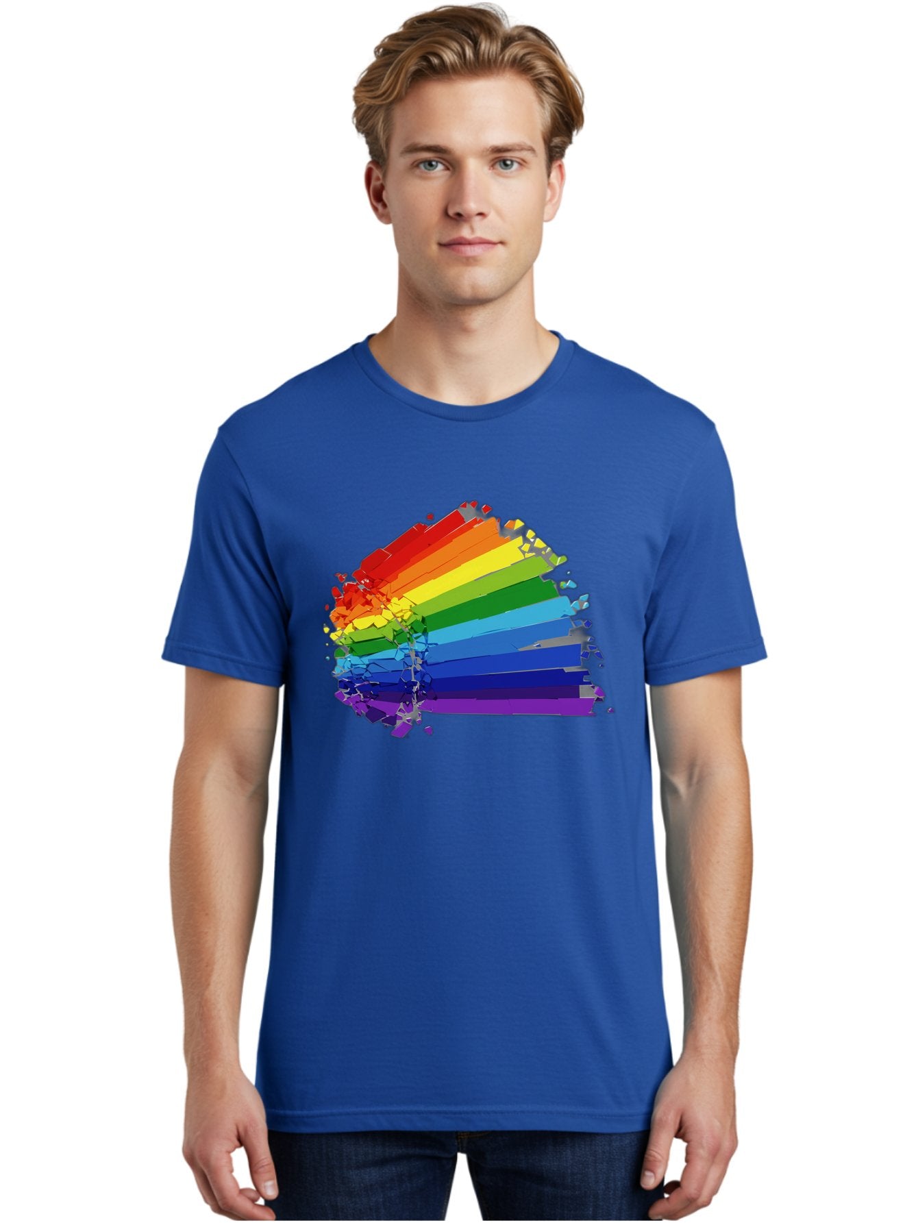 Rainbow-Paint-Splash Men'S Graphic Tee, 100% Cotton, Comfortable Casual Summer Wear, Machine Washable, Vintage Camera, Old Camera, Antique Camera, Black Camera, Classic Photography, Photography Equipment, Nostalgic Device, Film Camera, Bai294 20